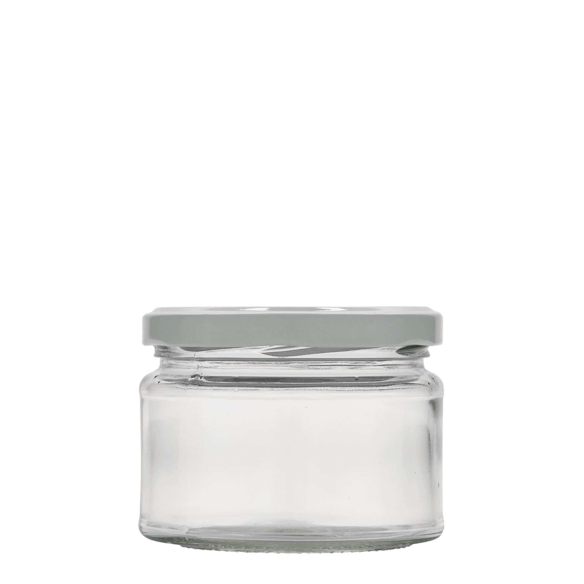 280 ml Frasco redondo plano, boca: Twist-Off (TO 82)