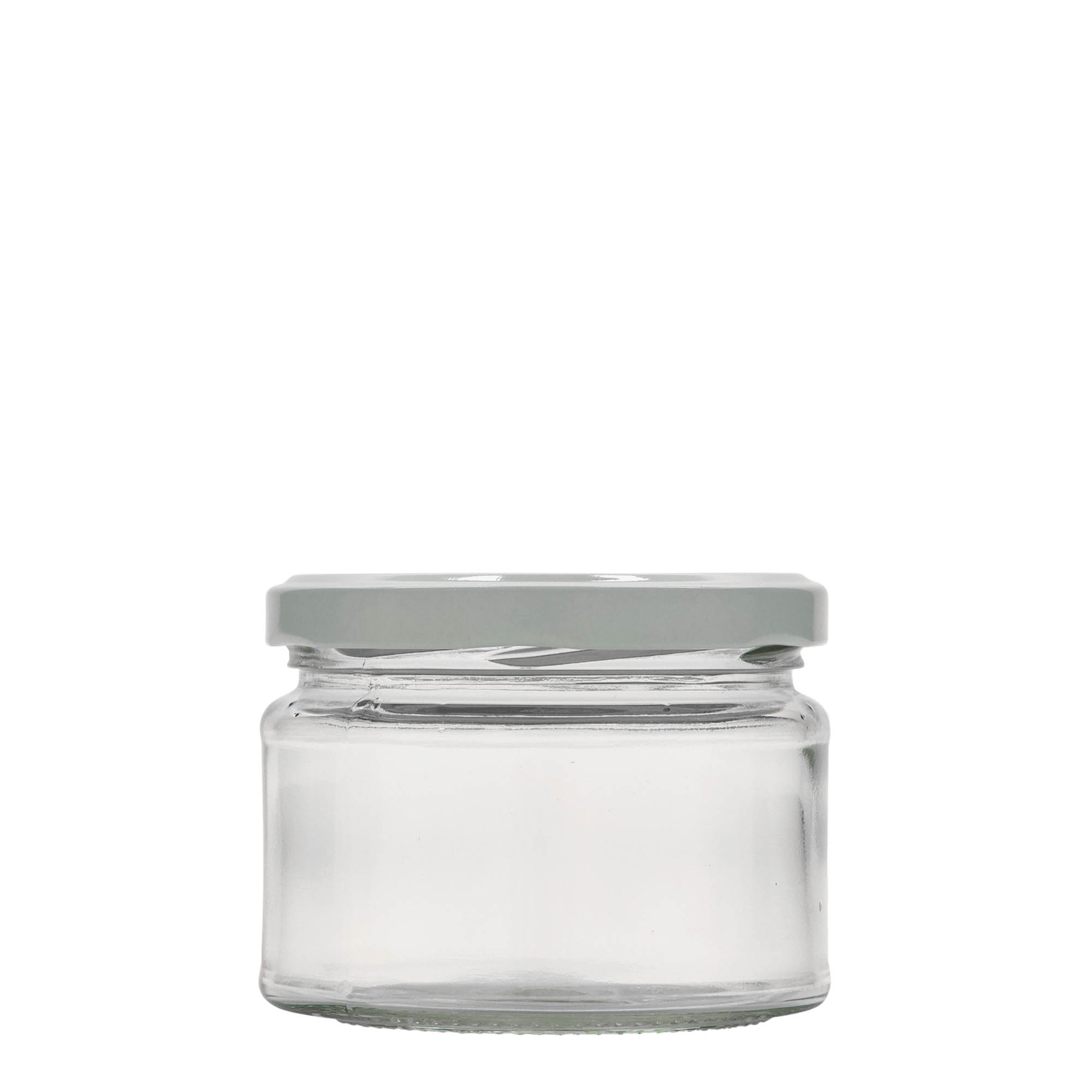 280 ml frasco redondo raso, boca: Twist-Off (TO 82) 280 ml frasco redondo raso, boca: Twist-Off (TO 82)