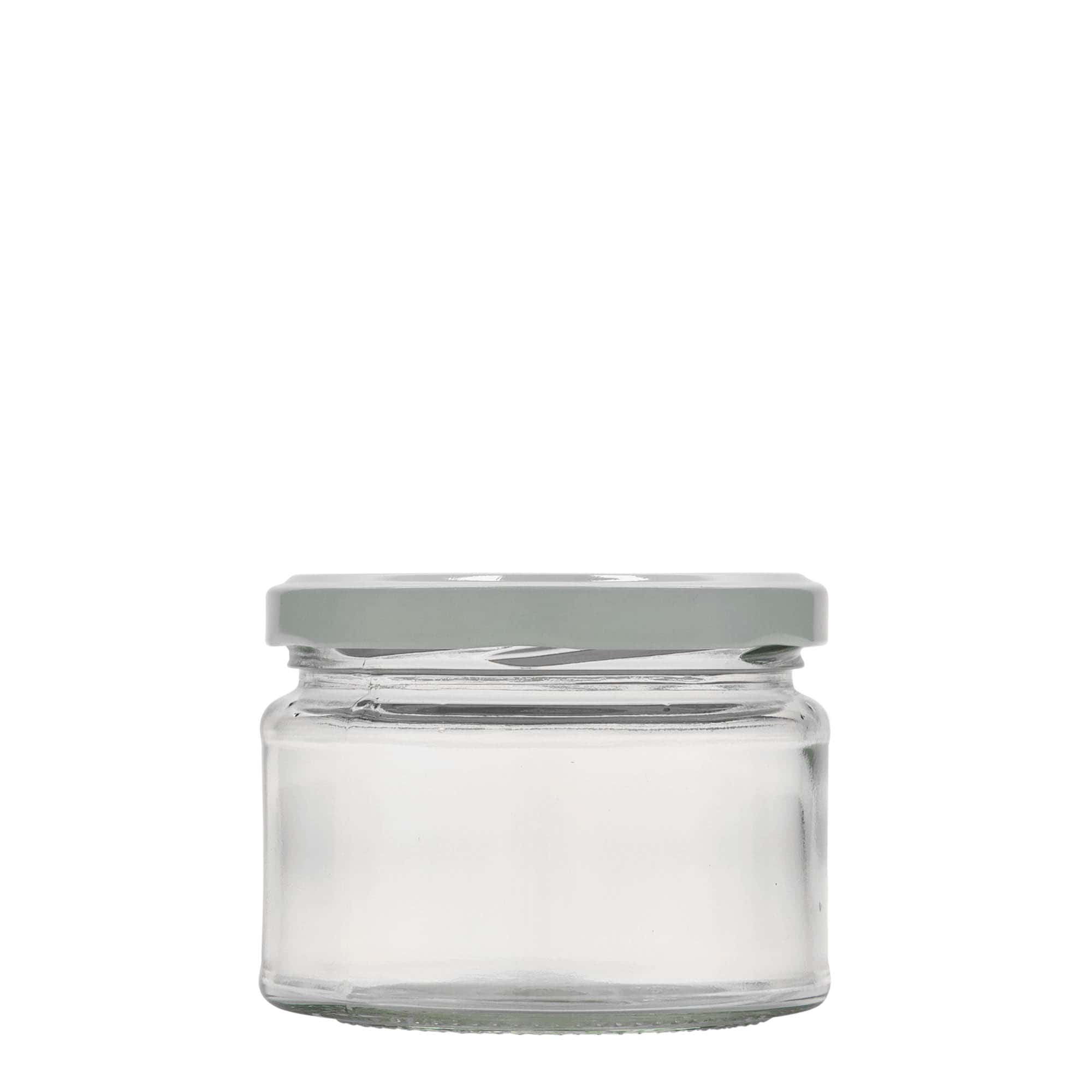 280 ml frasco redondo raso, boca: Twist-Off (TO 82)