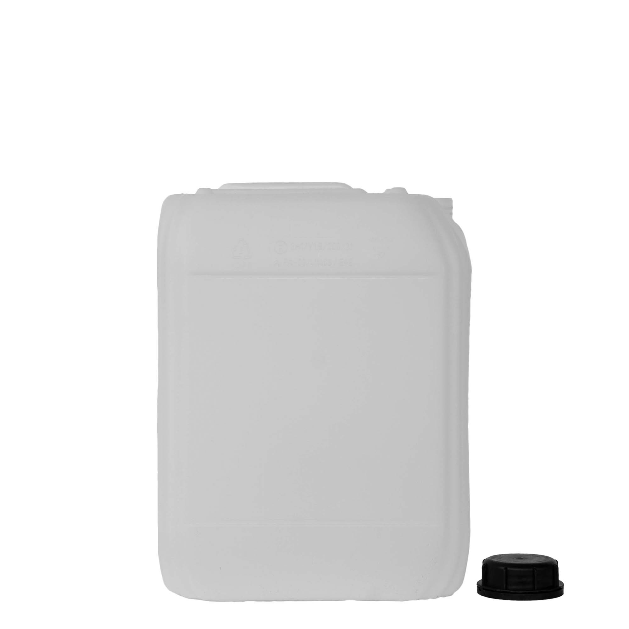 20 l garrafa, retangular, plástico HDPE, natural, boca: ND 60 20 l garrafa, retangular, plástico HDPE, natural, boca: ND 60