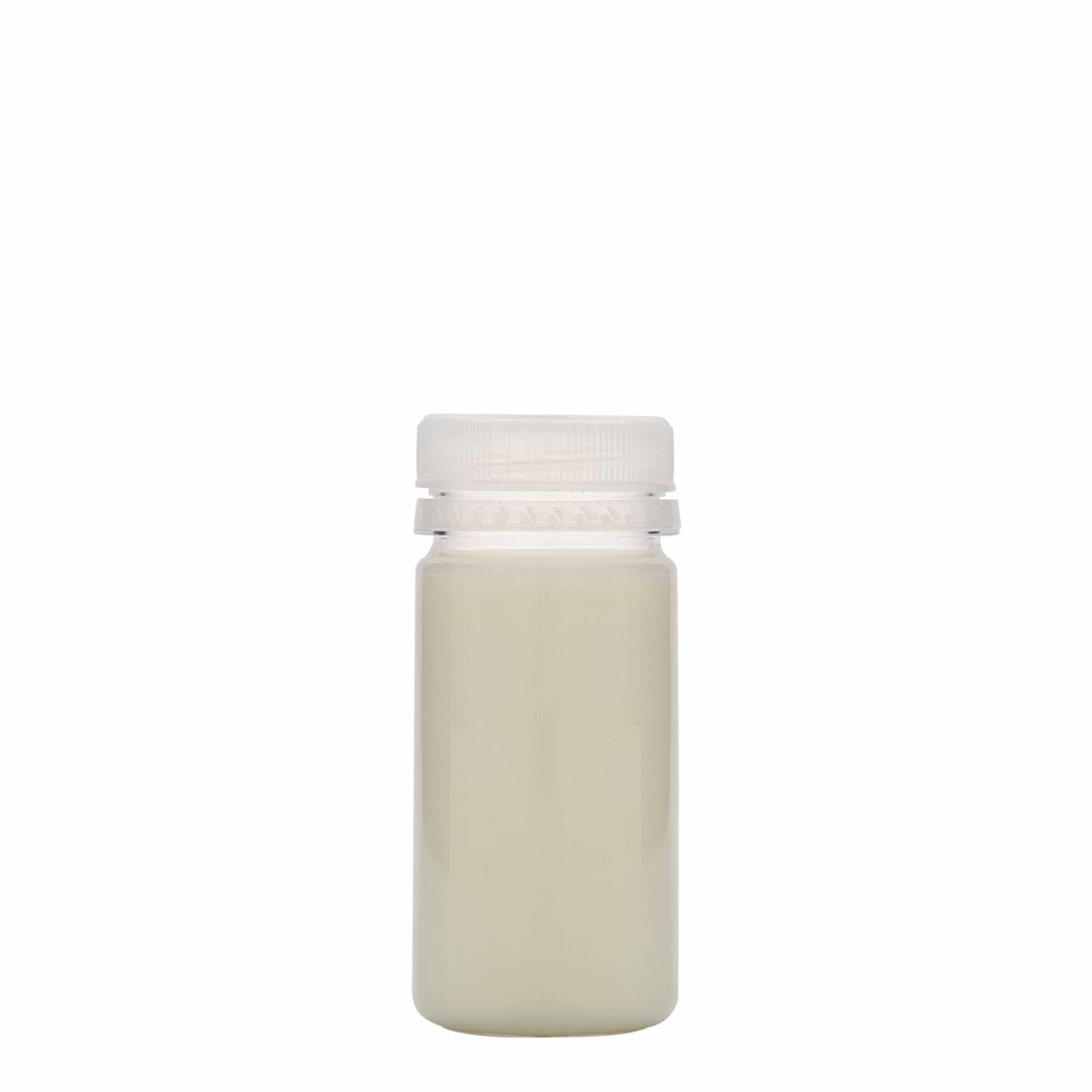 Frasco PET de 100 ml 'Everytime', plástico, boca: 38 mm