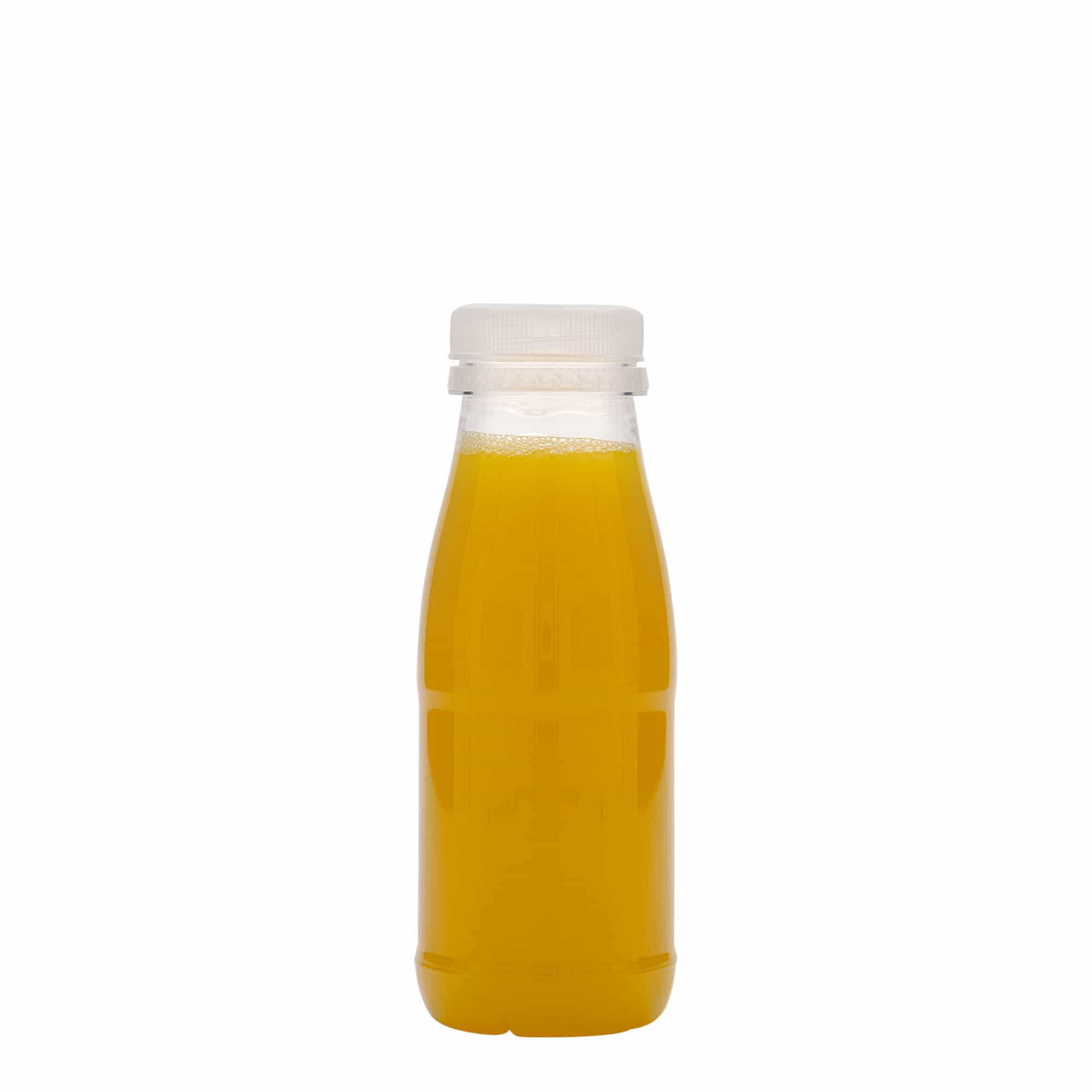 250 ml Garrafa PET 'Milk and Juice', plástico, boca: 38 mm