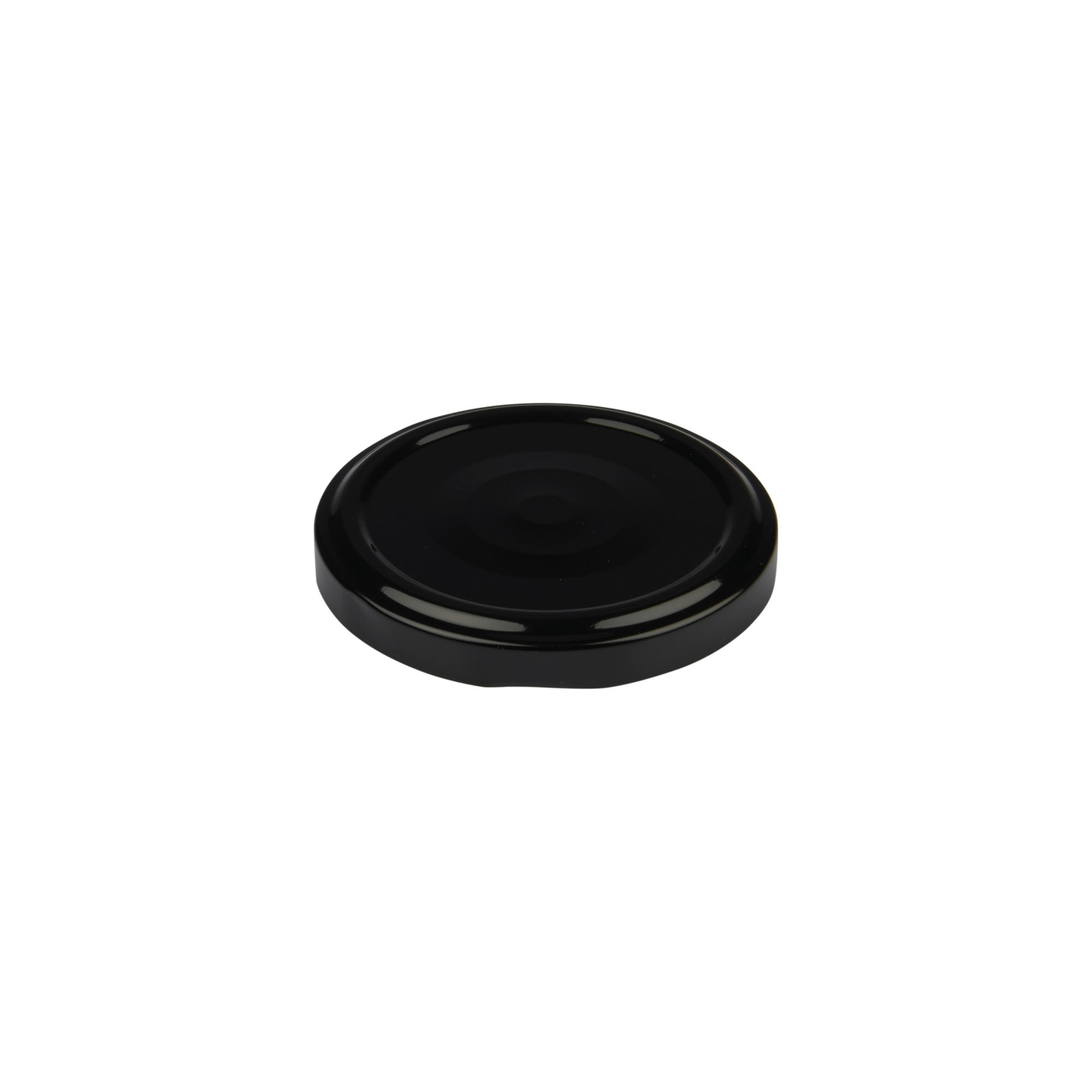 Tampa Twist-Off, folha de flandres, preto, para boca: TO 66