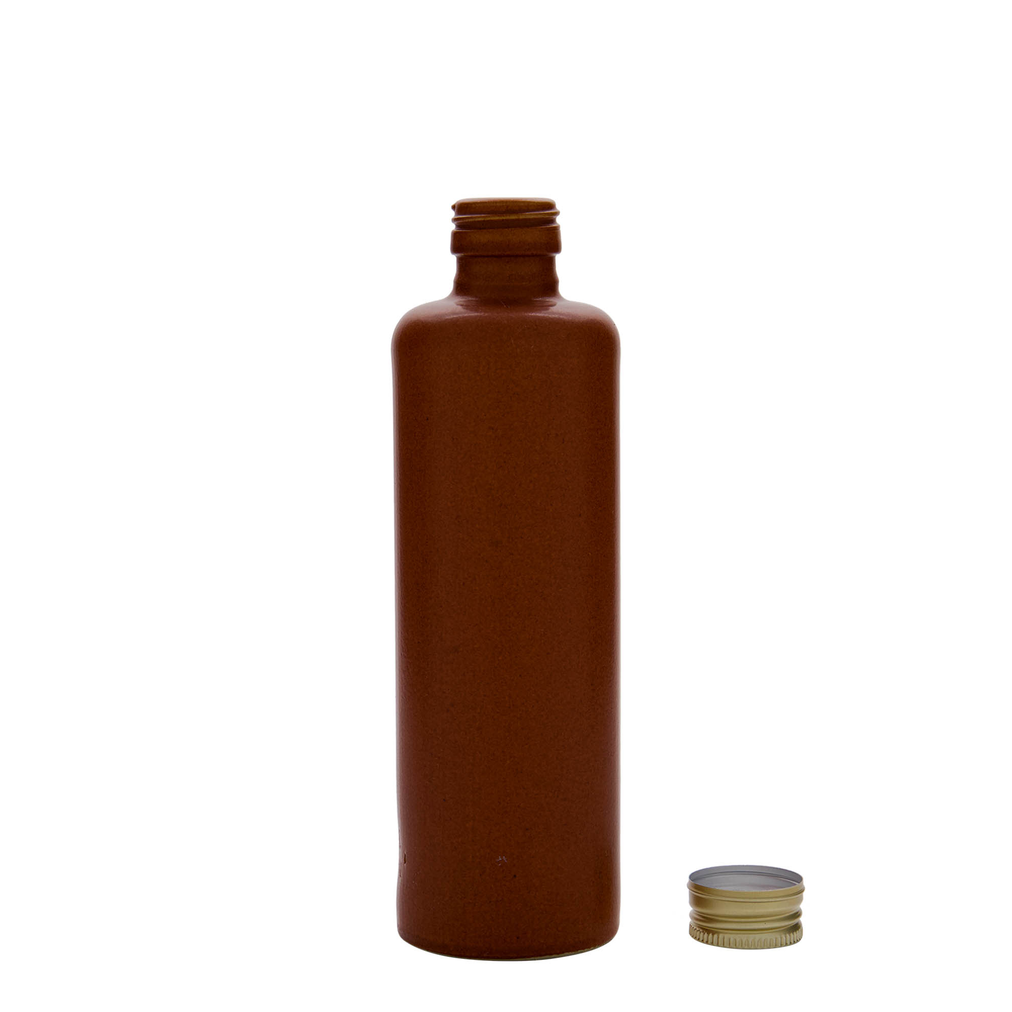 Jarro de barro 350 ml, grés, vermelho-marron, boca: PP 31,5 Jarro de barro 350 ml, grés, vermelho-marron, boca: PP 31,5