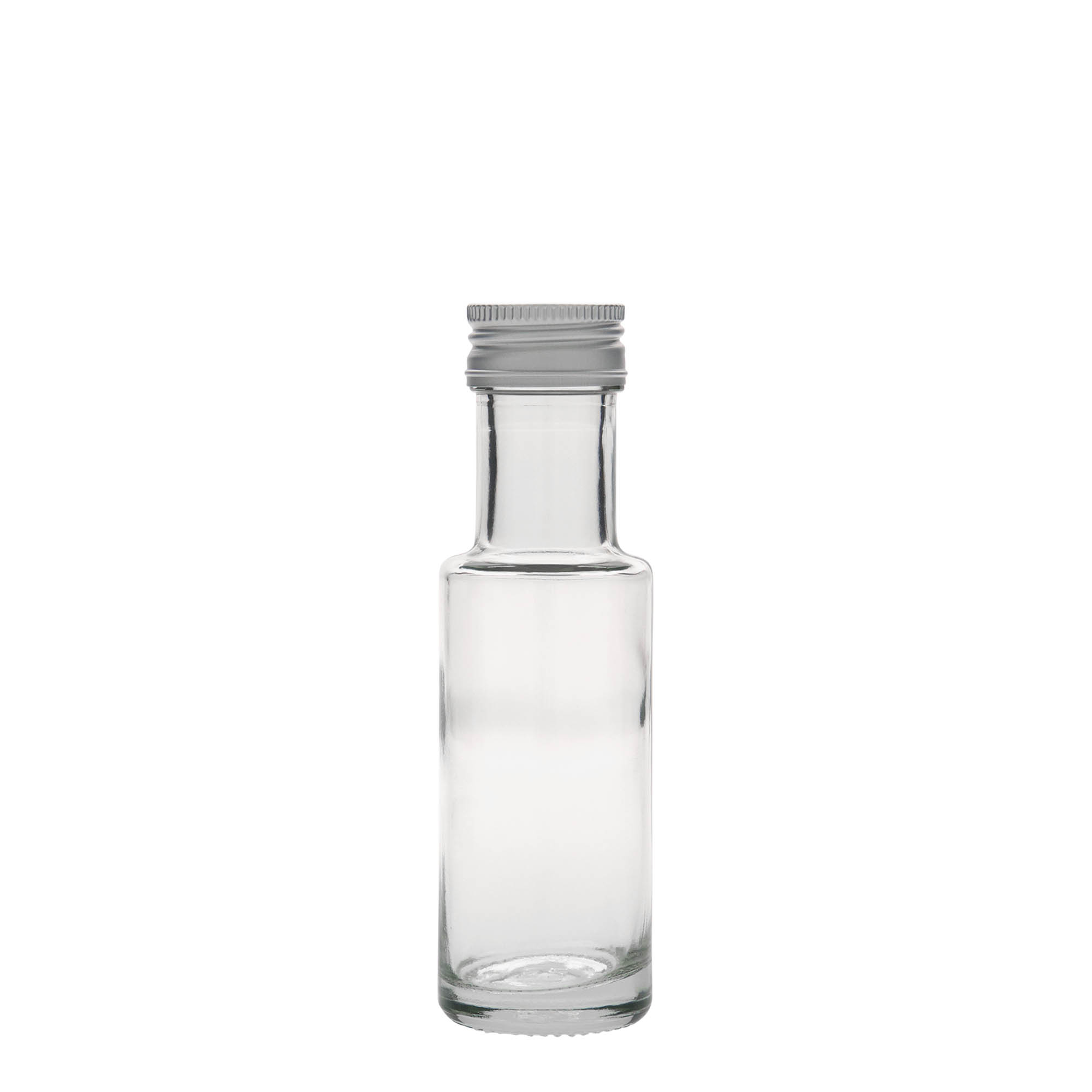 Frasco de vidro de 100 ml 'Dorica', boca: PP 31,5 Frasco de vidro de 100 ml 'Dorica', boca: PP 31,5