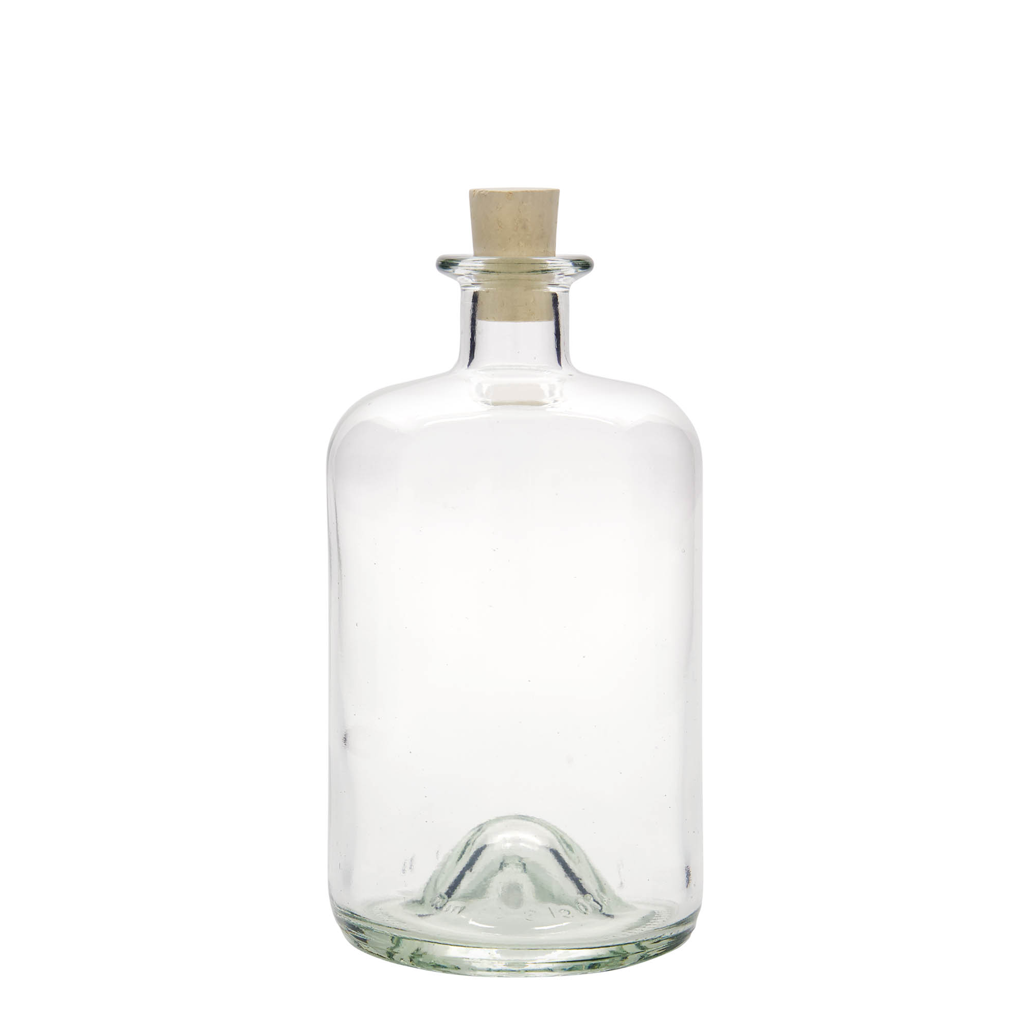 Frasco de vidro de 700 ml para farmacêutico, boca: cortiça Frasco de vidro de 700 ml para farmacêutico, boca: cortiça