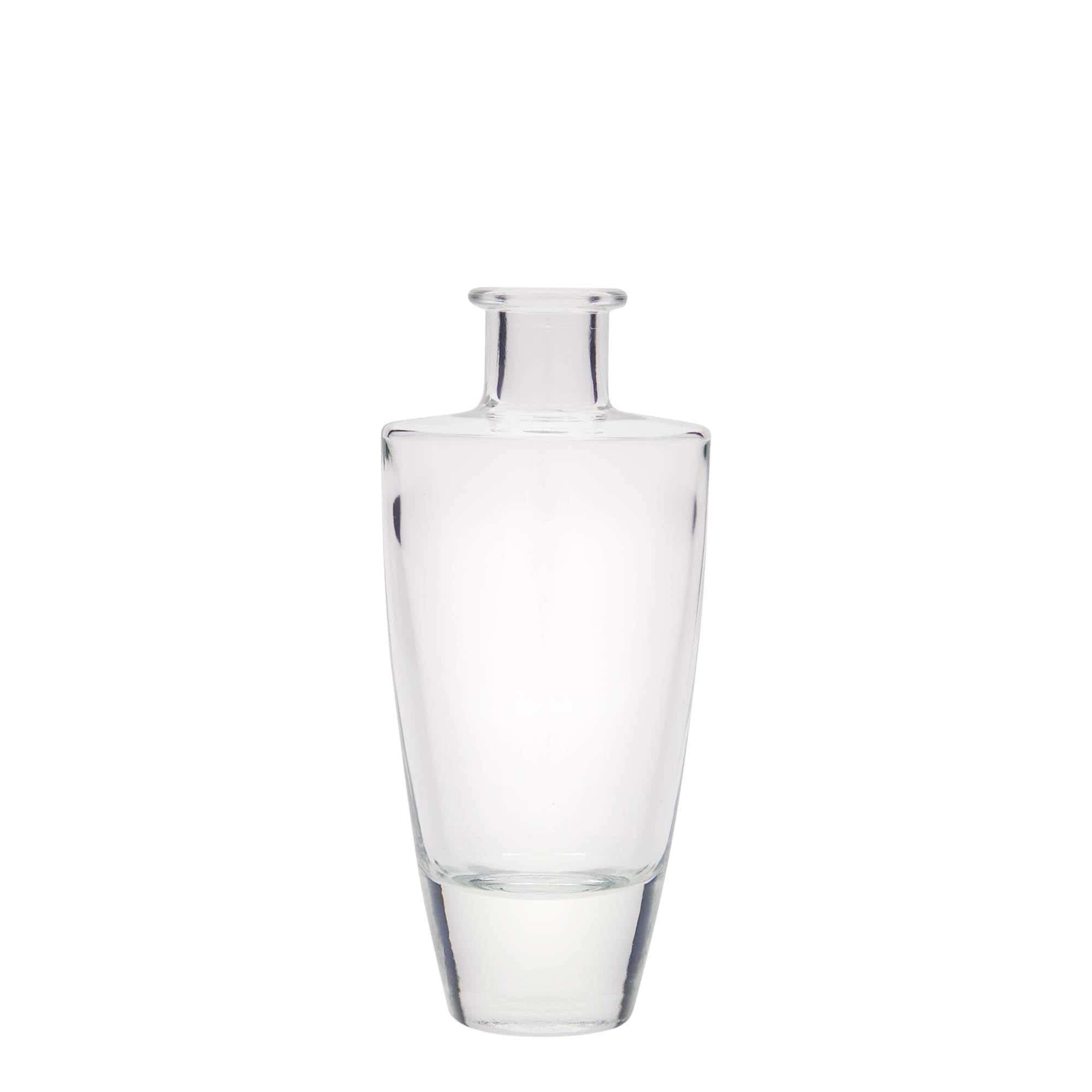 200 ml Garrafa de vidro 'Vanessa', oval, boca: Cortiça 200 ml Garrafa de vidro 'Vanessa', oval, boca: Cortiça