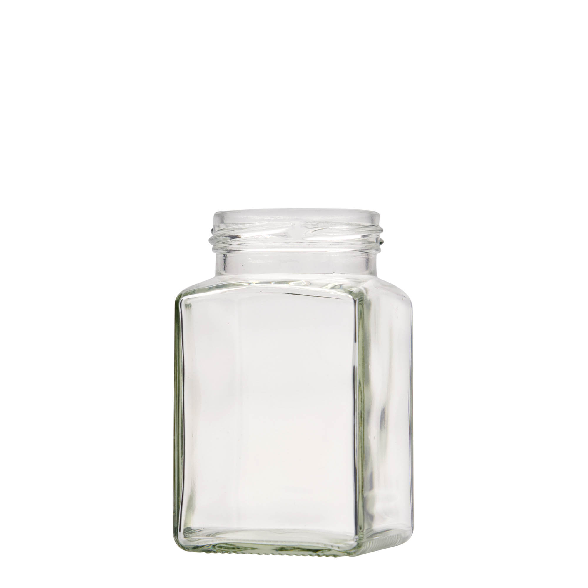 260 ml frasco quadrado, boca: Twist-Off (TO 58) 260 ml frasco quadrado, boca: Twist-Off (TO 58)