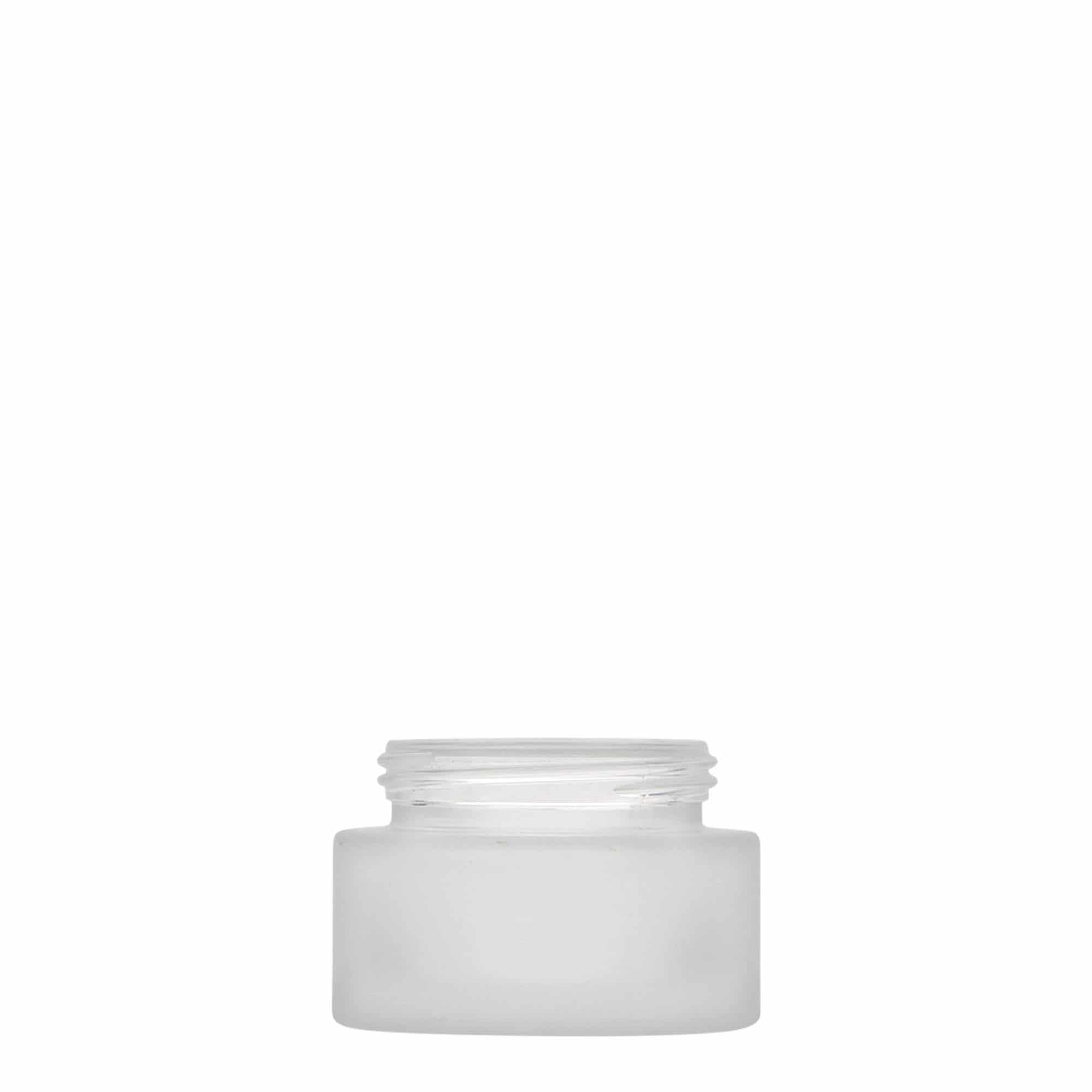 30 ml frasco 'Edição Platina', vidro, fosco, boca: tampa de rosca 30 ml frasco 'Edição Platina', vidro, fosco, boca: tampa de rosca