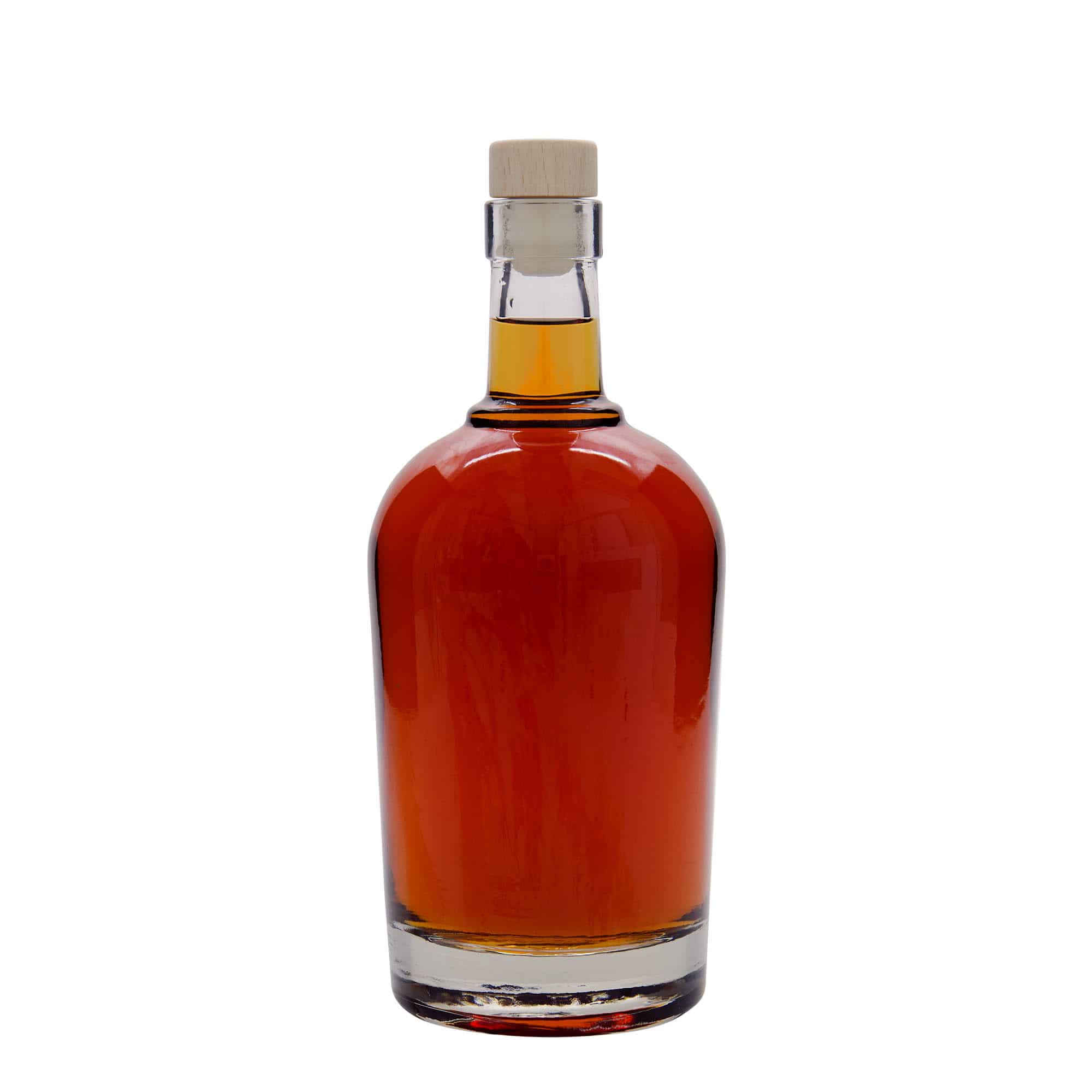 700 ml Garrafa de vidro 'Amarillo', boca: Cortiça