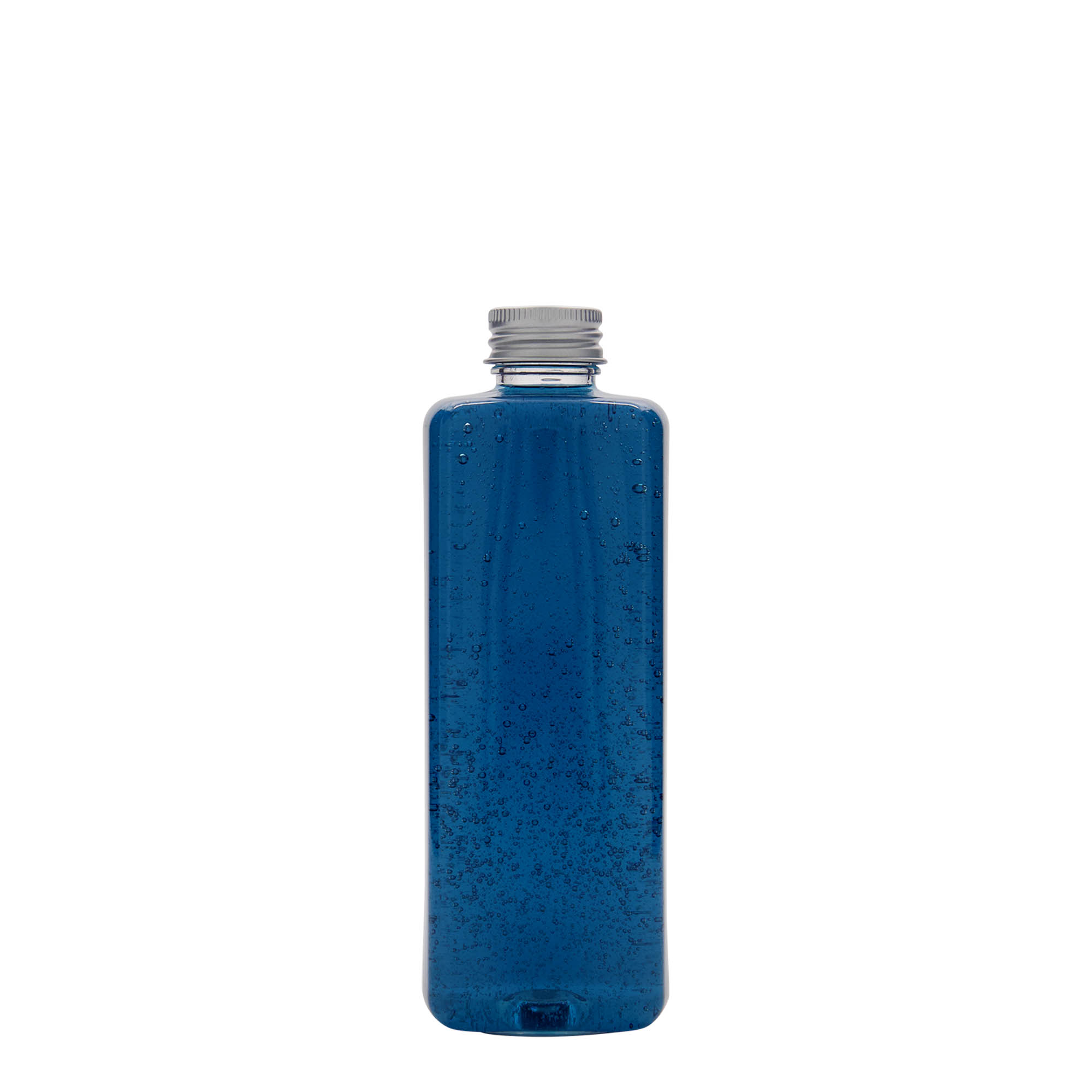 Garrafa PET de 300 ml 'Karl', quadrada, plástico, bocal: 24/410