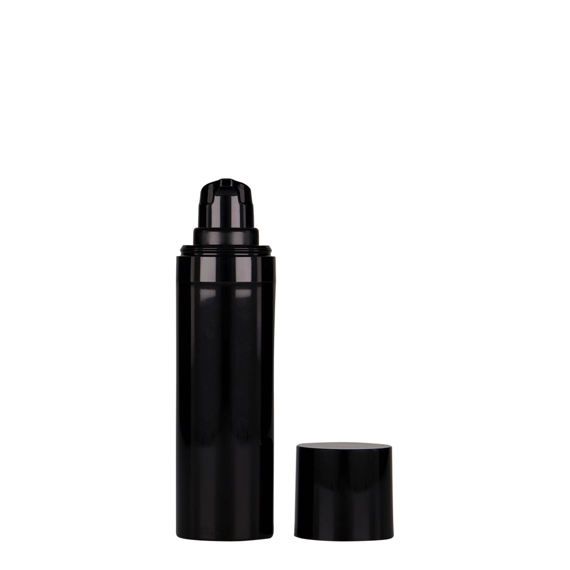 Doseador Airless de 30 ml 'Micro', plástico PP, preto
