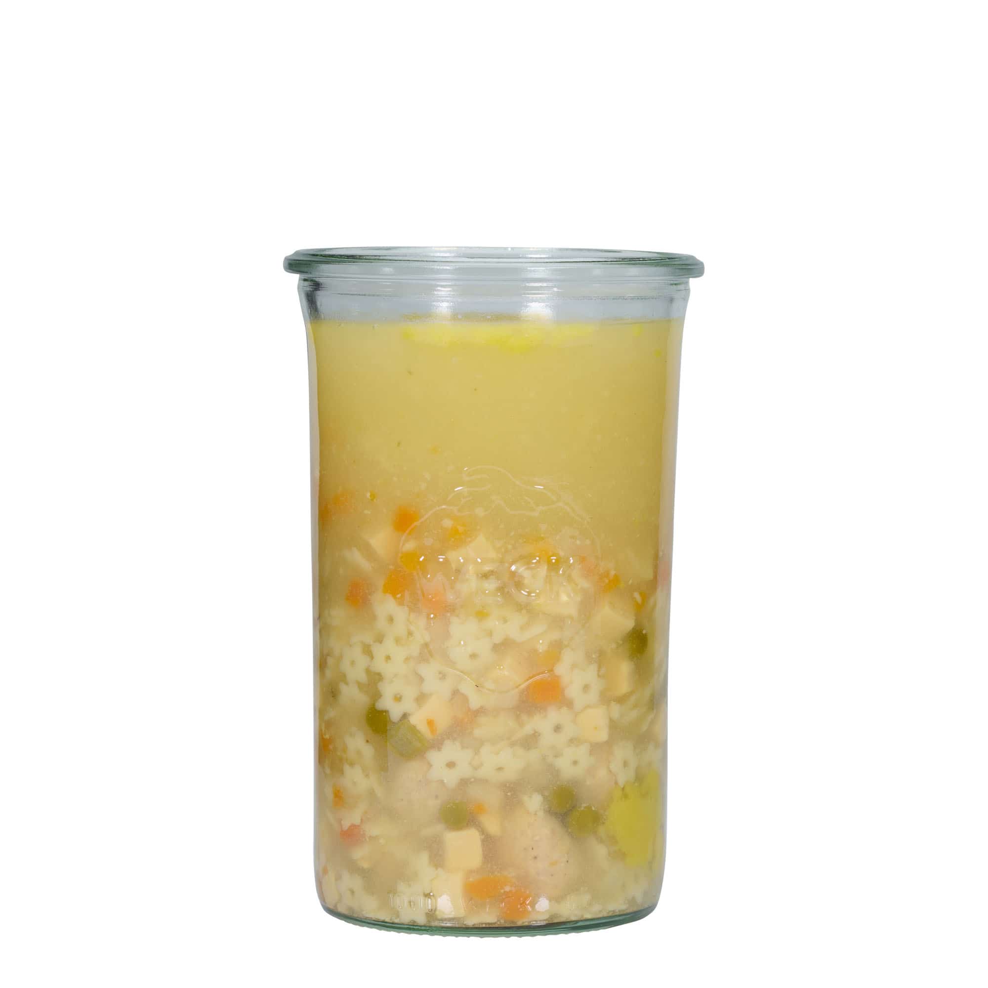 1000 ml Frasco cilíndrico WECK, boca: Borda redonda