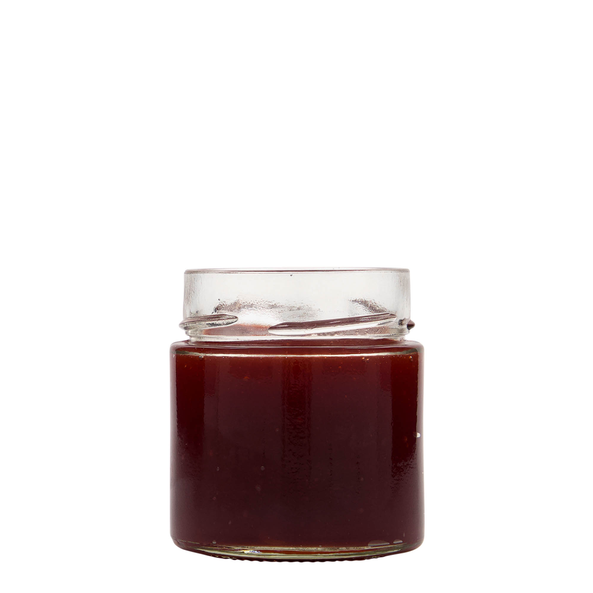 Frasco redondo de 212 ml 'Balu', abertura: Extra-Deep-Twist-Off (EDTO 70)
