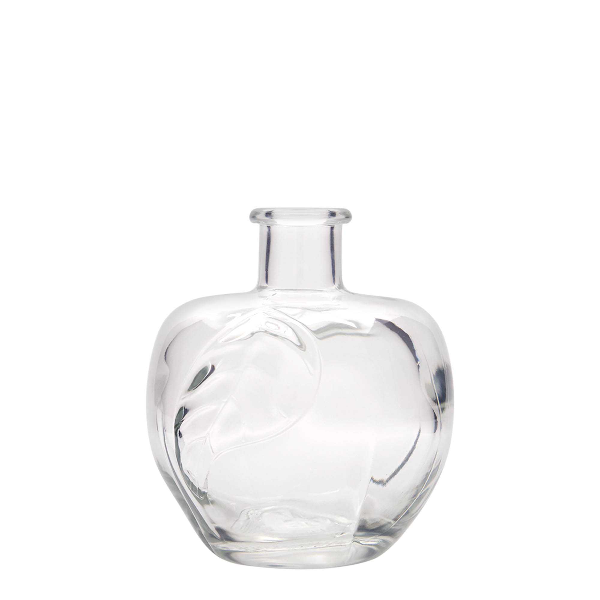 Garrafa de vidro de 350 ml 'Maçã', boca: cortiça Garrafa de vidro de 350 ml 'Maçã', boca: cortiça