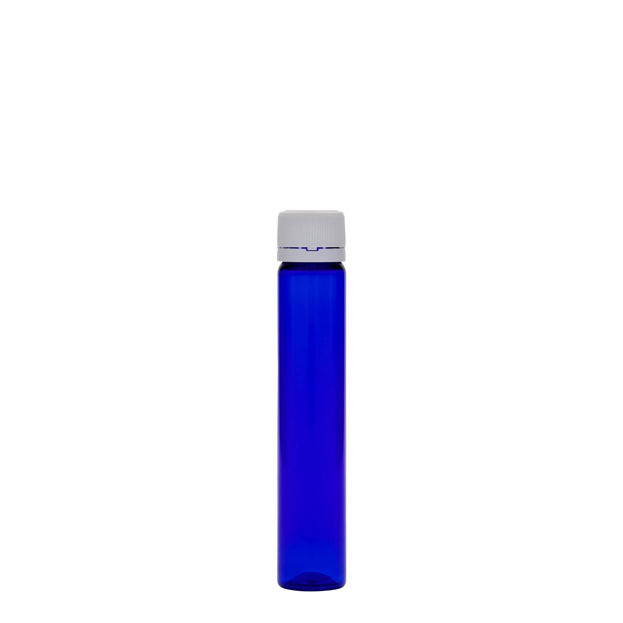 25 ml tubo PET, plástico, azul royal, abertura: tampa de rosca 25 ml tubo PET, plástico, azul royal, abertura: tampa de rosca