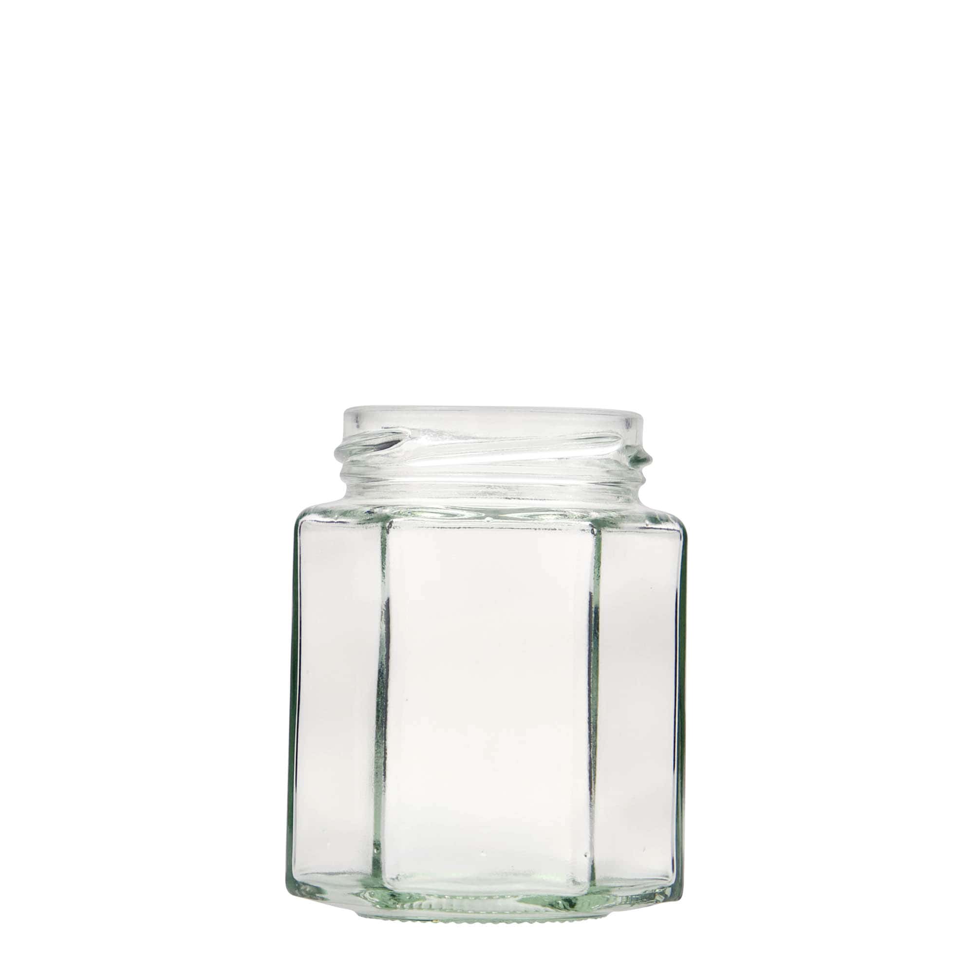191 ml frasco hexagonal, boca: Twist-Off (TO 58)