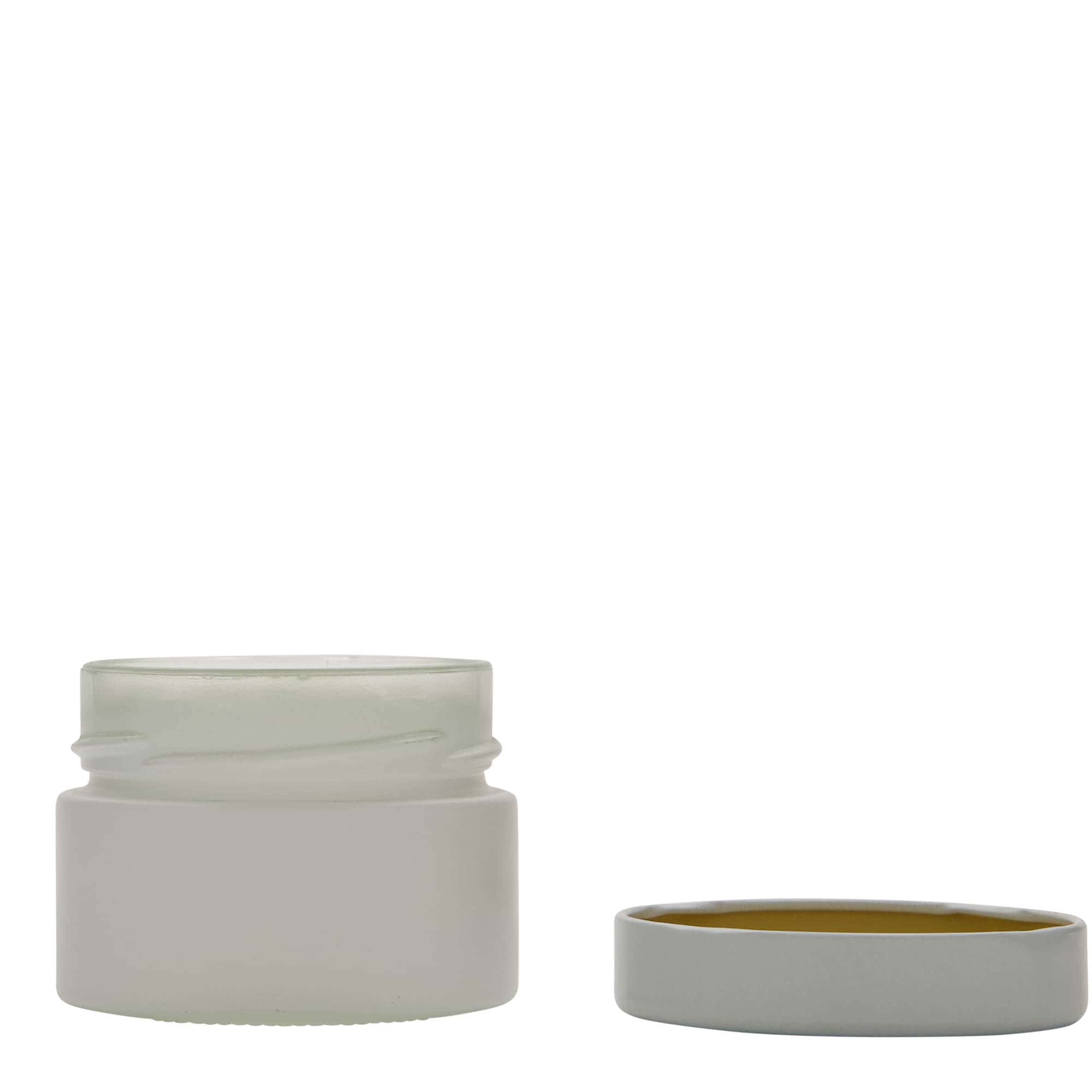 130 ml Copo redondo 'Aurora', branco, Boca: Deep-Twist-Off (DTO 66)