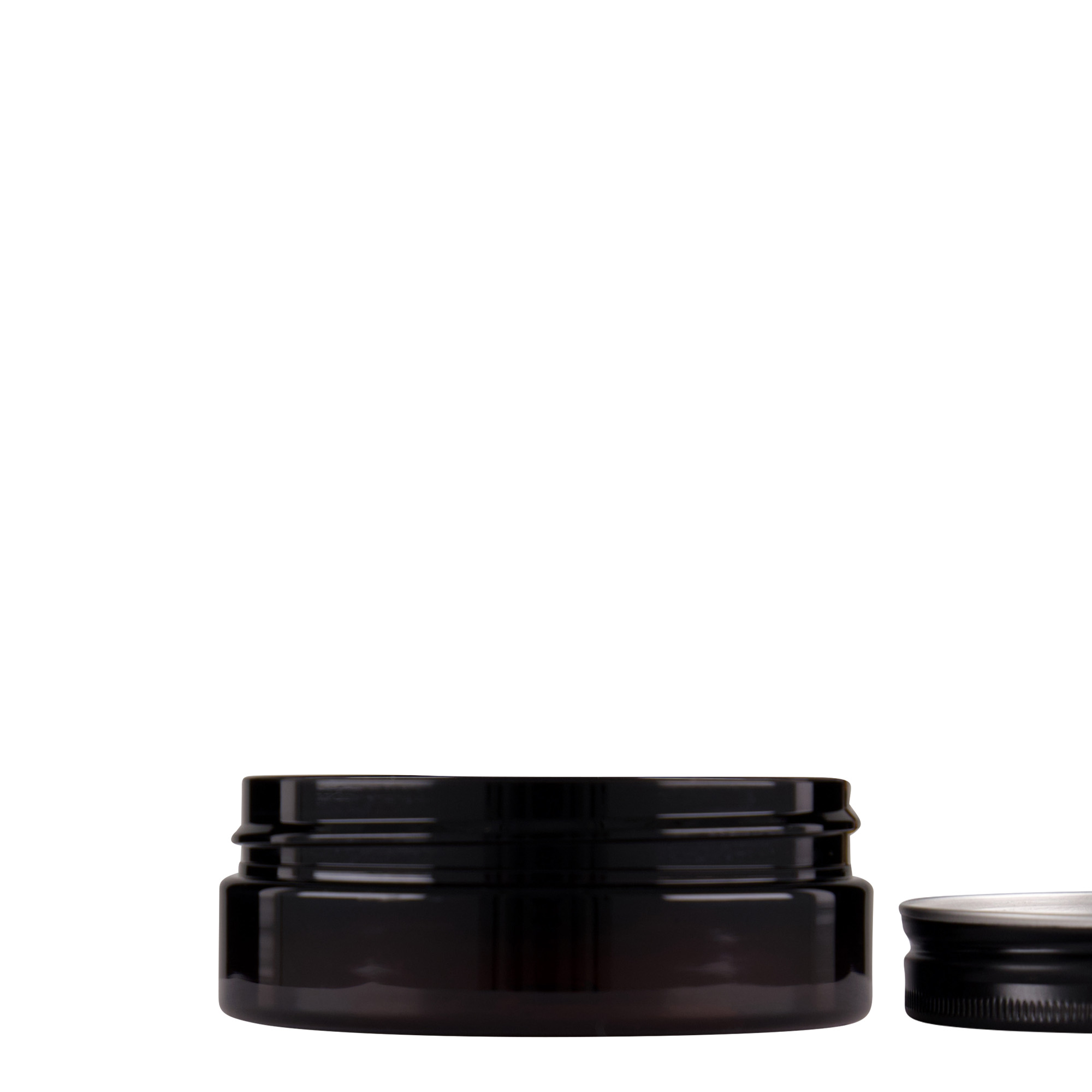 50 ml frasco PET 'Isabella', castanho, boca: 70/400