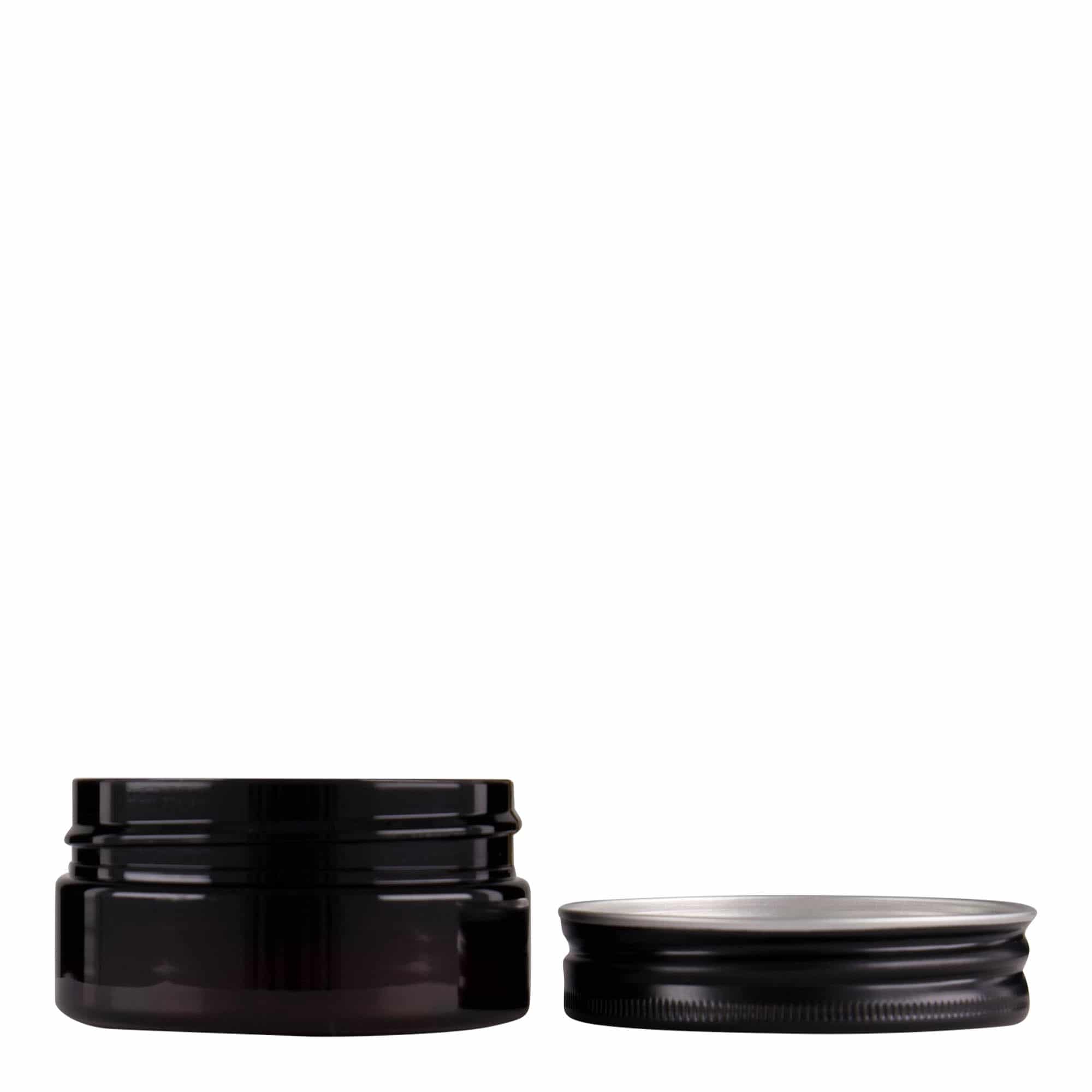 50 ml frasco PET 'Isabella', castanho, boca: 70/400