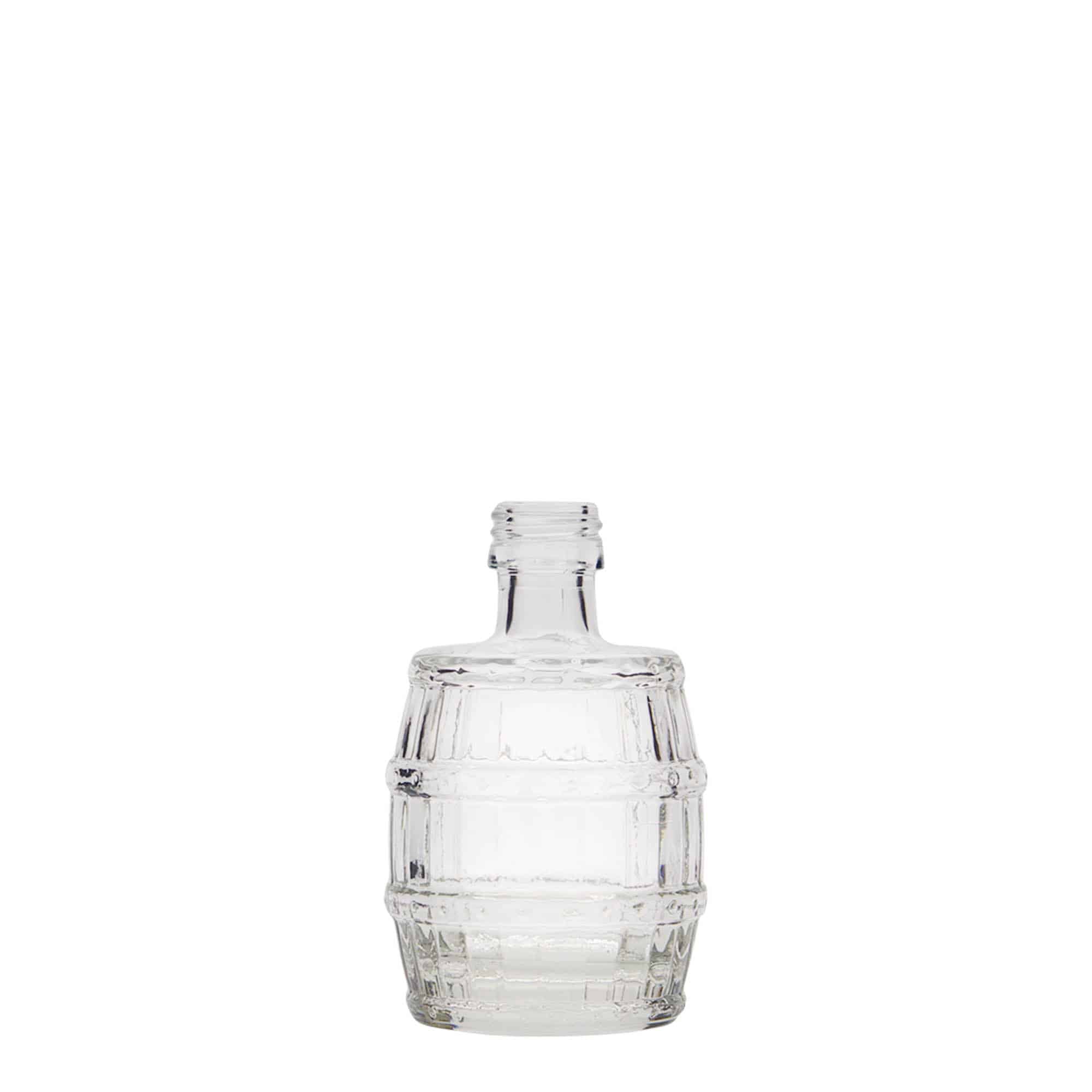50 ml Garrafa de vidro 'Fass', boca: PP 18 50 ml Garrafa de vidro 'Fass', boca: PP 18