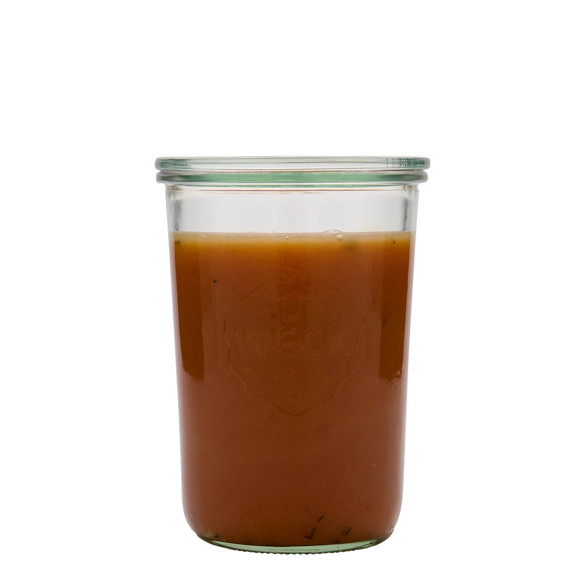 850 ml frasco WECK invertido, boca: borda redonda 850 ml frasco WECK invertido, boca: borda redonda
