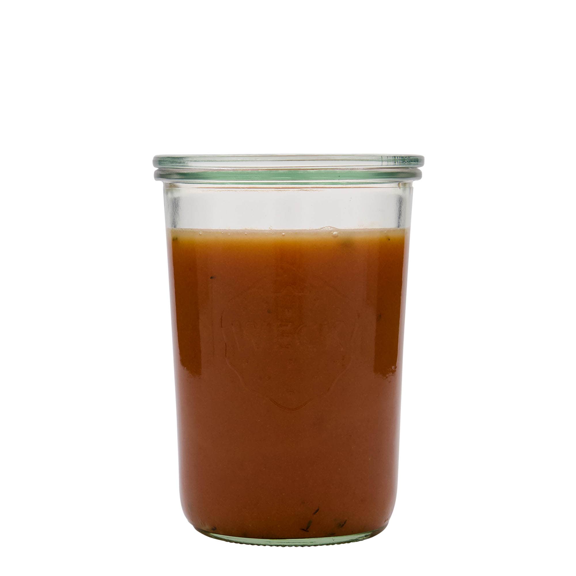 850 ml frasco WECK invertido, boca: borda redonda