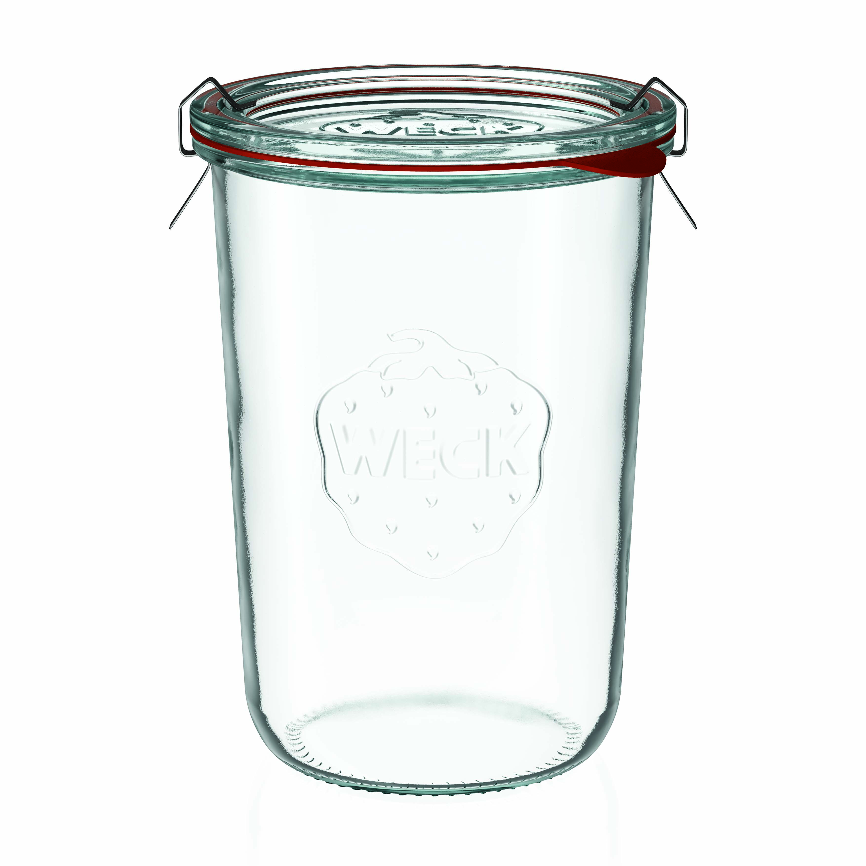 850 ml frasco WECK invertido, boca: borda redonda 850 ml frasco WECK invertido, boca: borda redonda