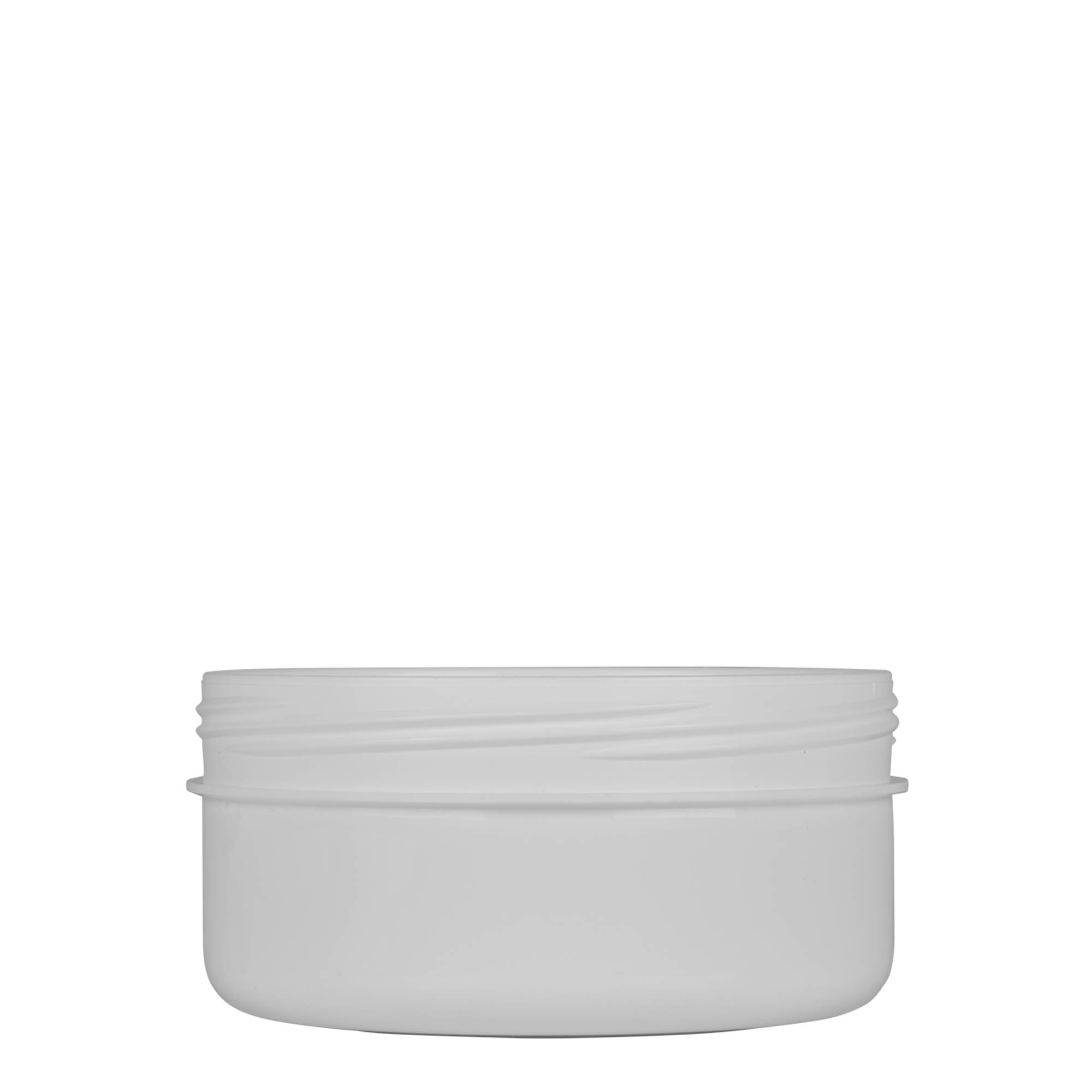 250 ml frasco de plástico 'White Line', PP, branco, boca: tampa de rosca