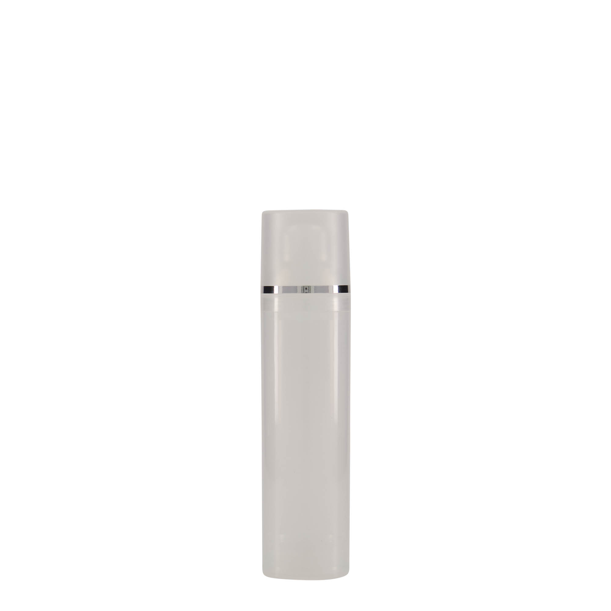 Dispensador Airless de 75 ml 'Mezzo', plástico PP, natural Dispensador Airless de 75 ml 'Mezzo', plástico PP, natural