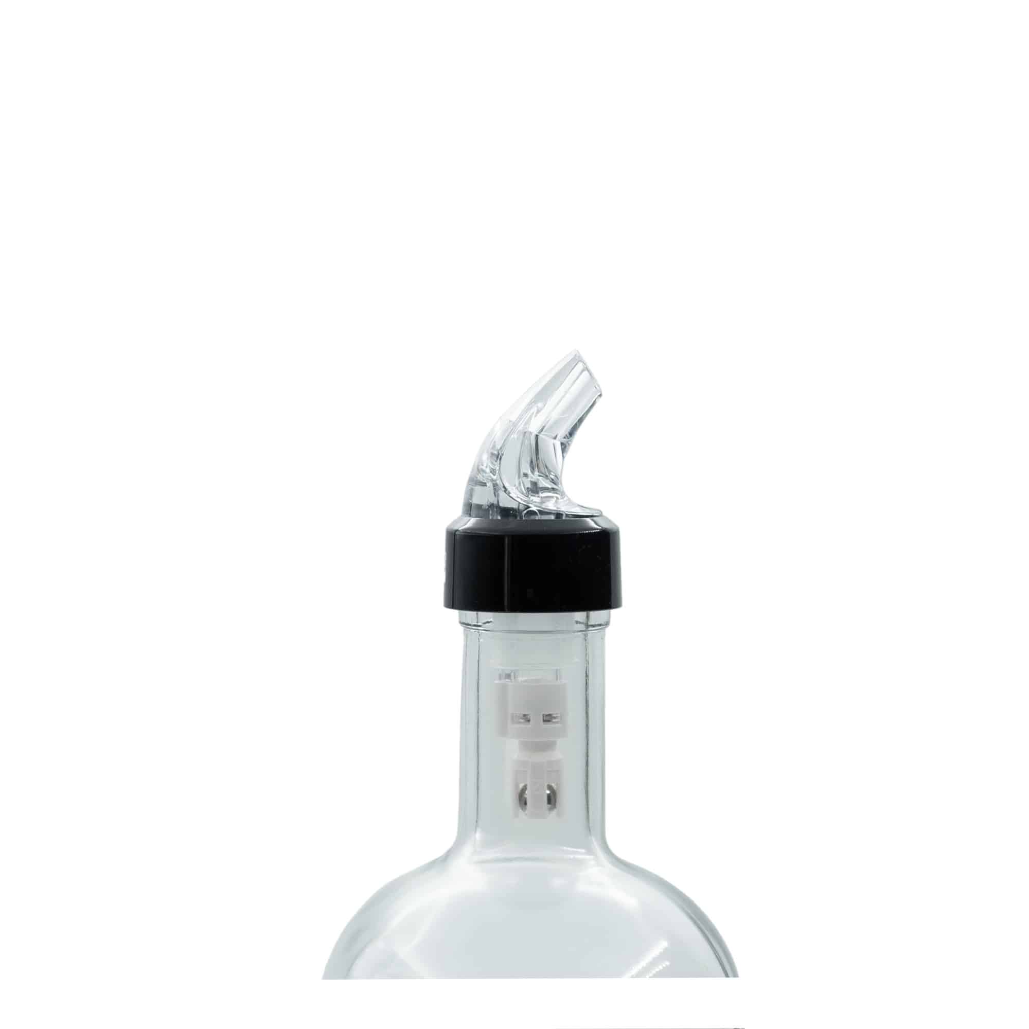 Vertedor doseador 'Auto Pour' 4cl, plástico PE, transparente