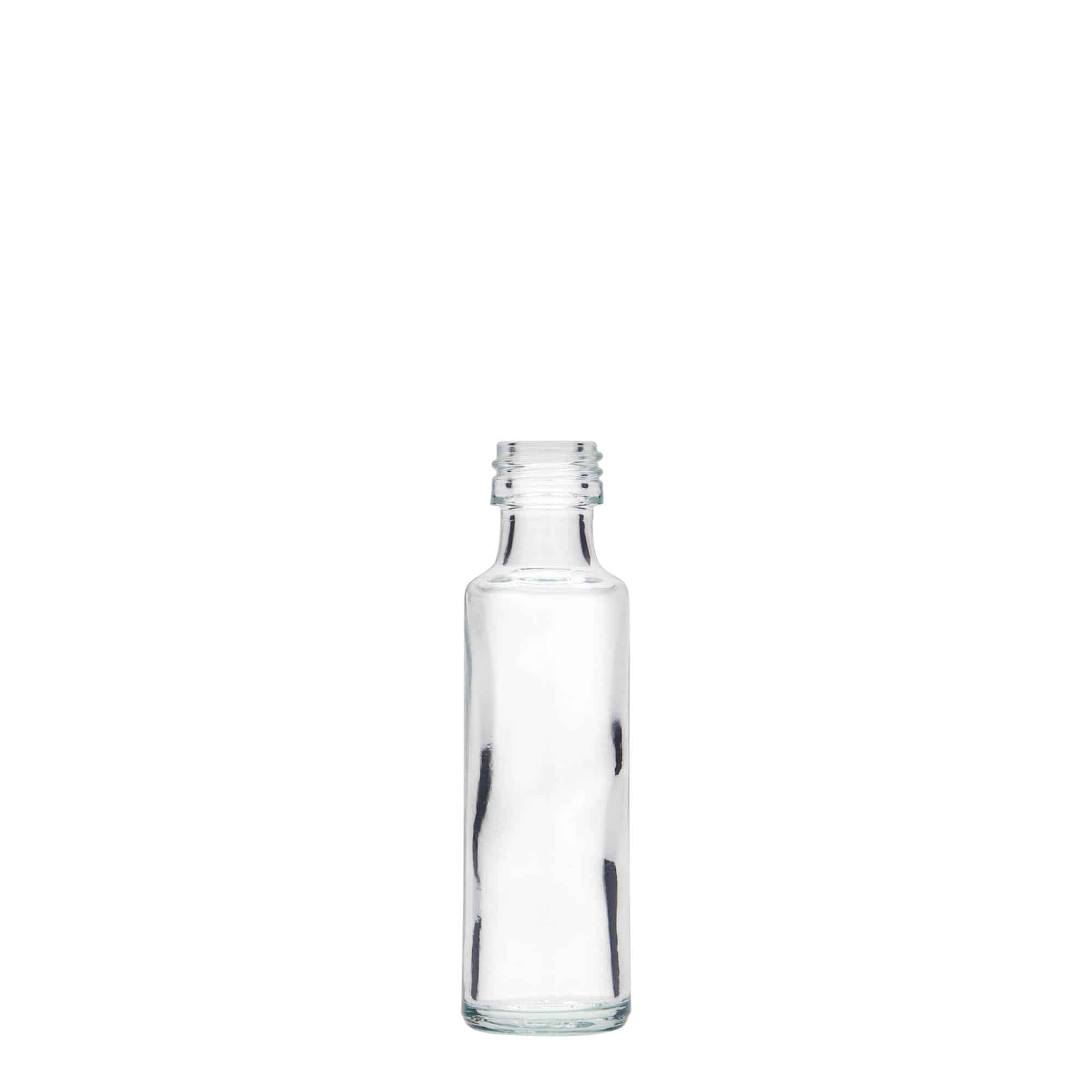 20 ml Garrafa de vidro 'Dorica', boca: PP 18 20 ml Garrafa de vidro 'Dorica', boca: PP 18