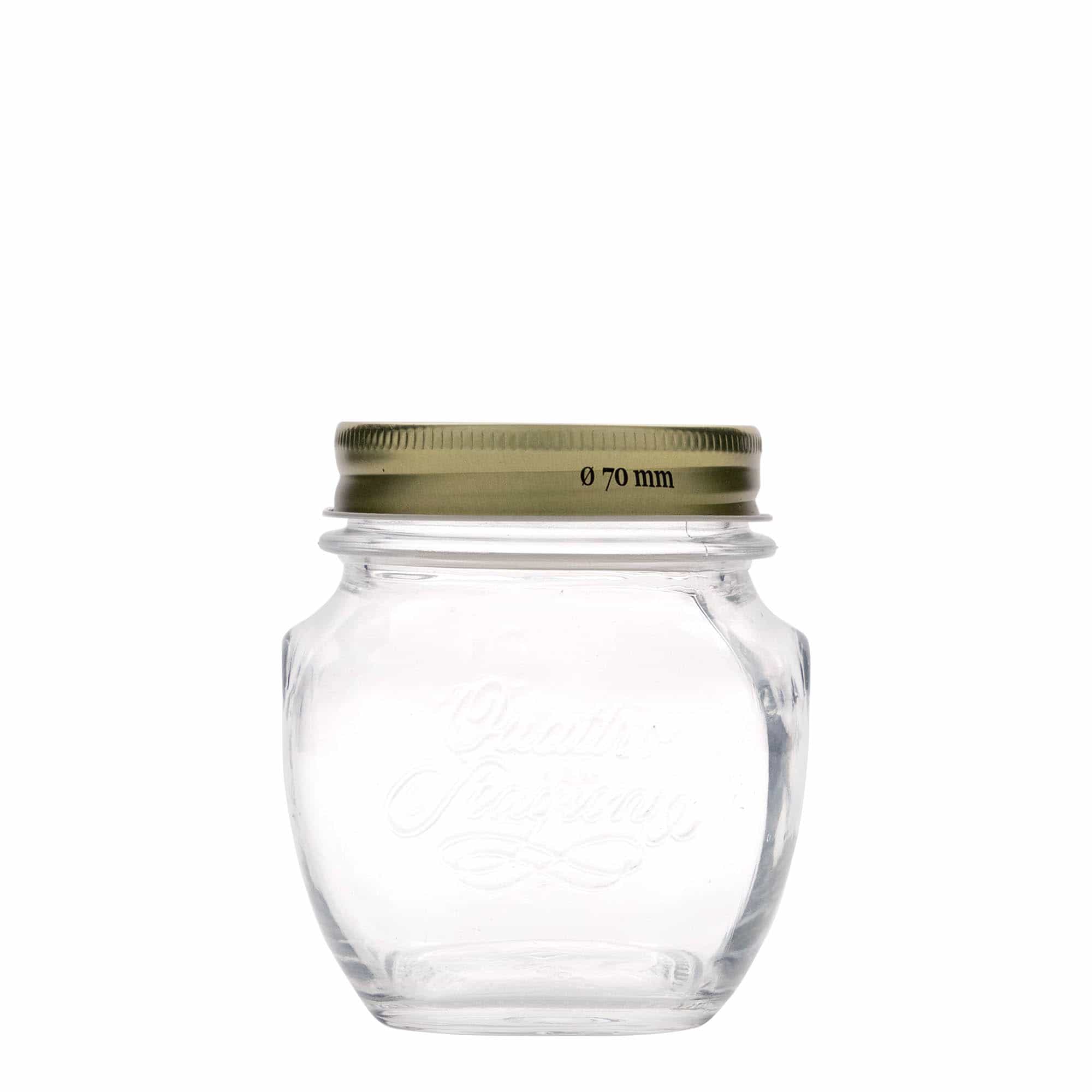 300 ml Frasco decorativo 'Quattro Stagioni', boca: Tampa de rosca 300 ml Frasco decorativo 'Quattro Stagioni', boca: Tampa de rosca