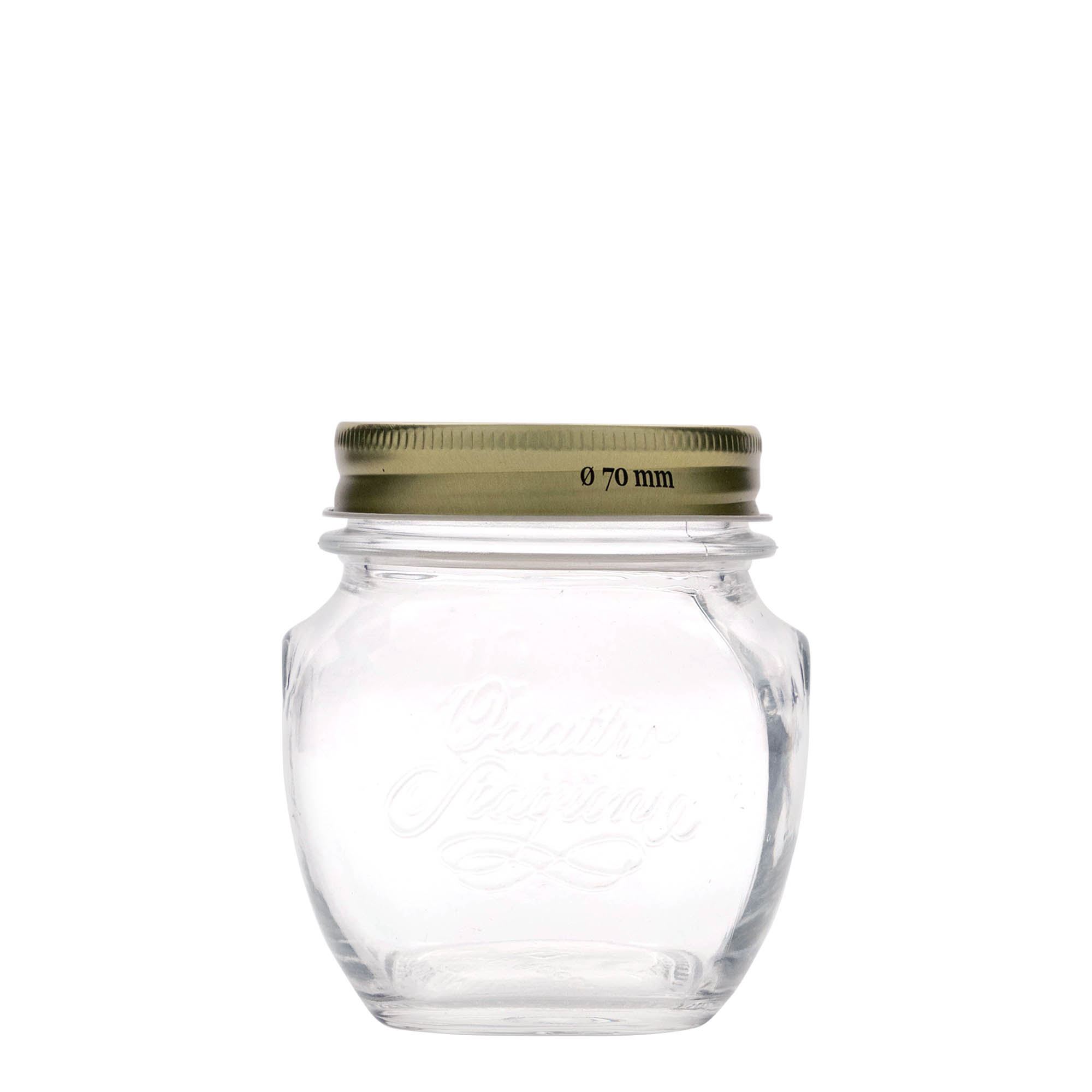 Frasco de vidro decorativo 'Quattro Stagioni' 300 ml, Boca: Tampa de rosca
