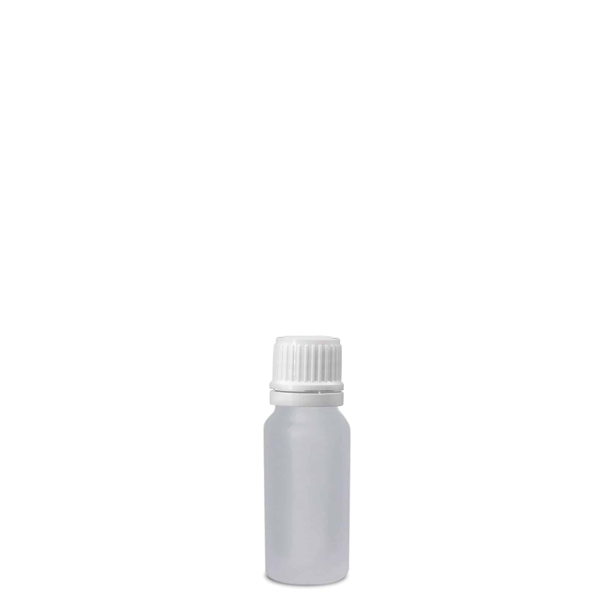 Frasco medicinal 10 ml, vidro, castanho fosco, boca: DIN 18