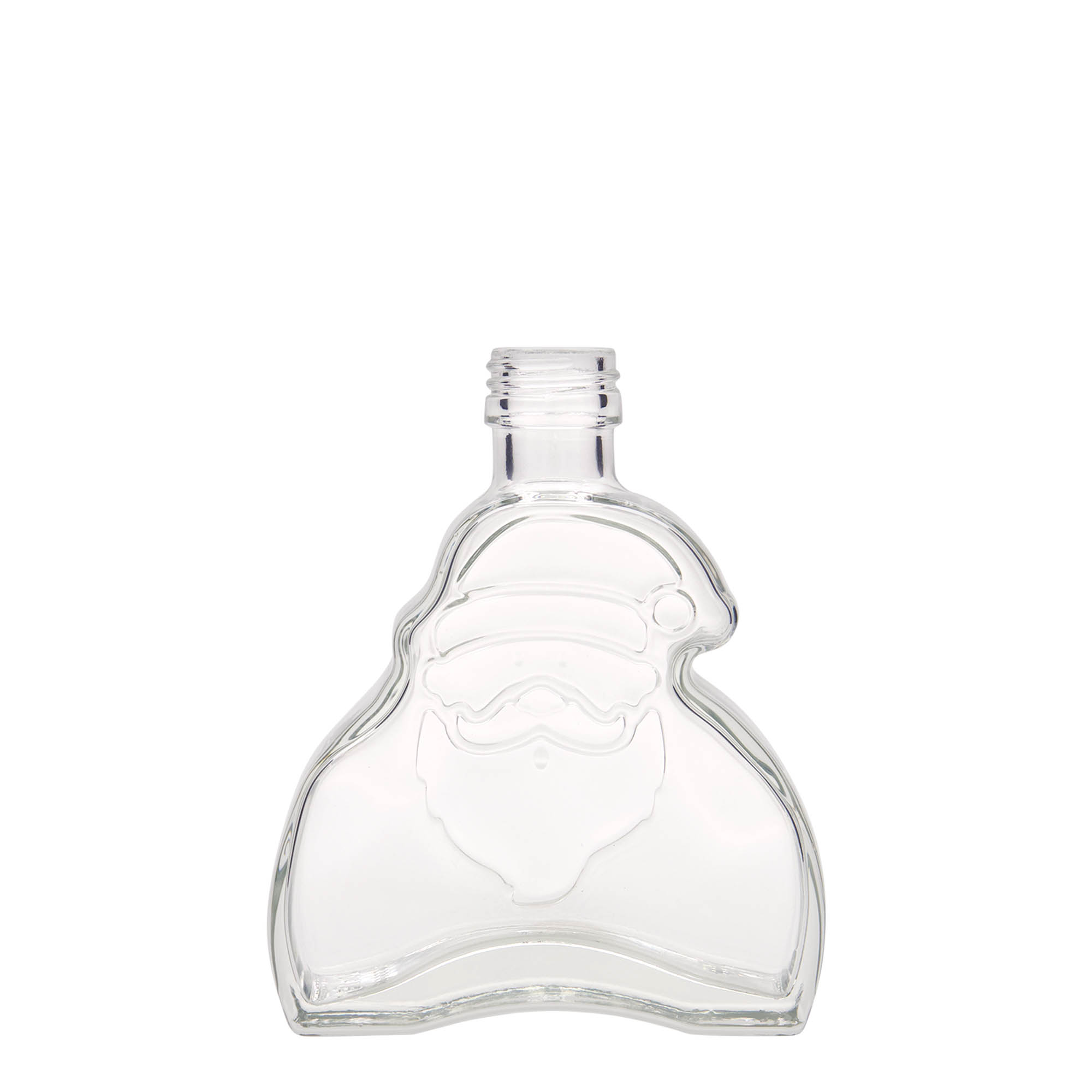 Frasco de vidro de 200 ml 'Pai Natal', bocal: PP 28 Frasco de vidro de 200 ml 'Pai Natal', bocal: PP 28