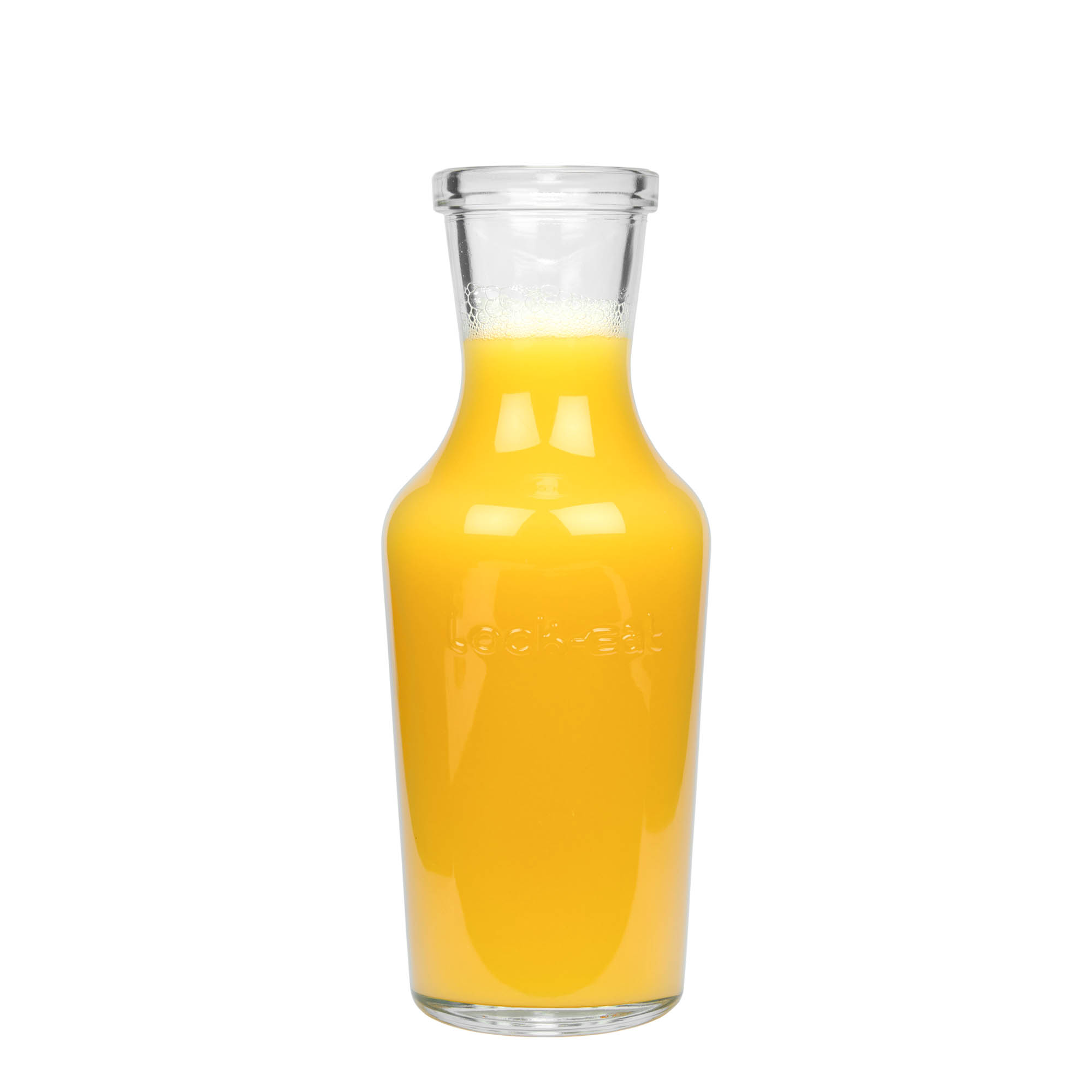 1.000 ml Garrafa de vidro 'Lock-Eat', Boca: Fecho de mola de arame 1.000 ml Garrafa de vidro 'Lock-Eat', Boca: Fecho de mola de arame