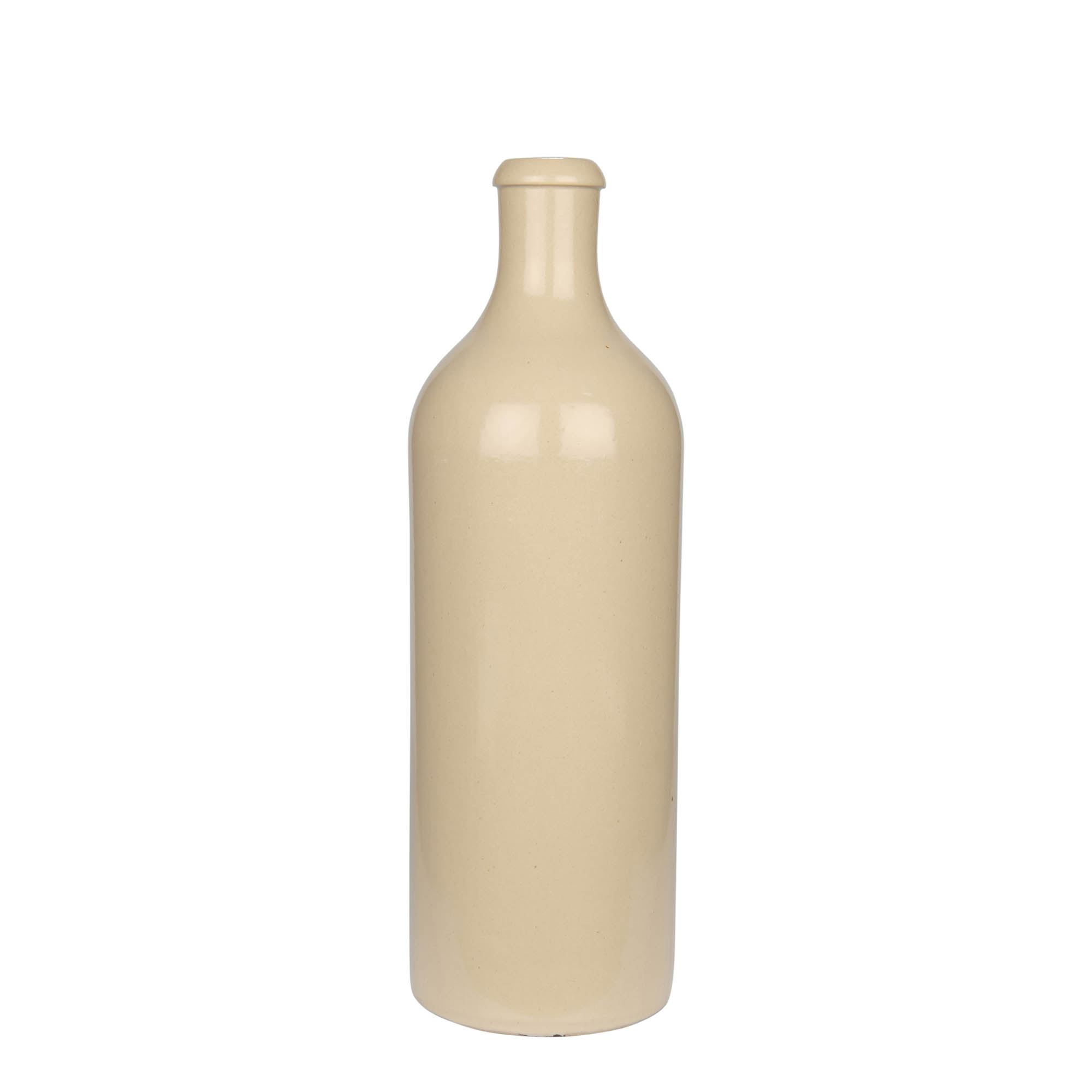 750 ml Jarro de barro, grés, bege, Boca: cortiça