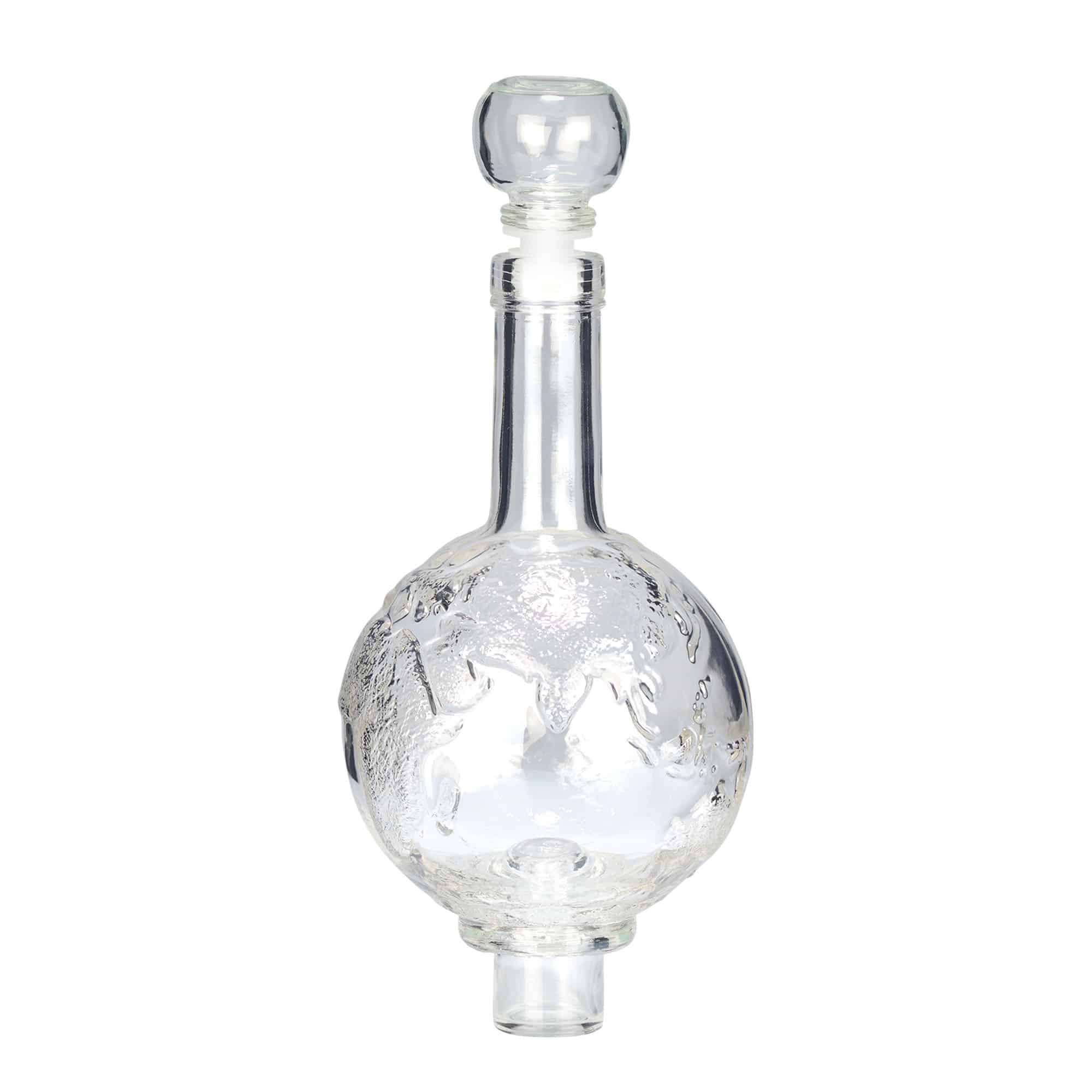 500 ml Garrafa de vidro 'Globus', boca: Cortiça
