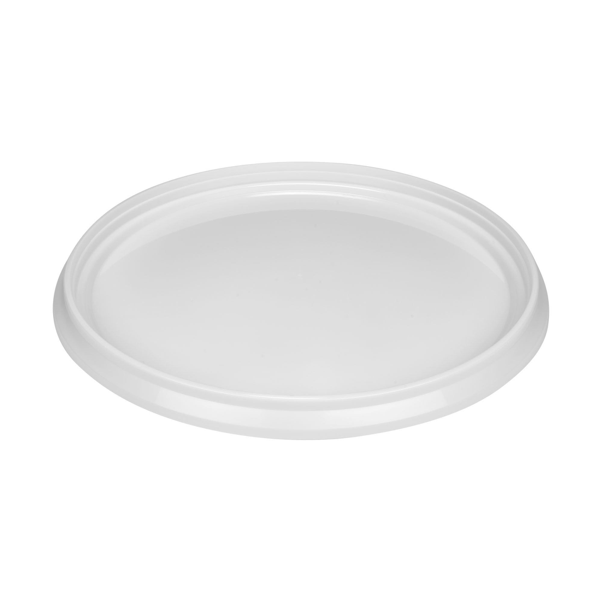 Tampa para balde de 30 l, plástico PP, branco