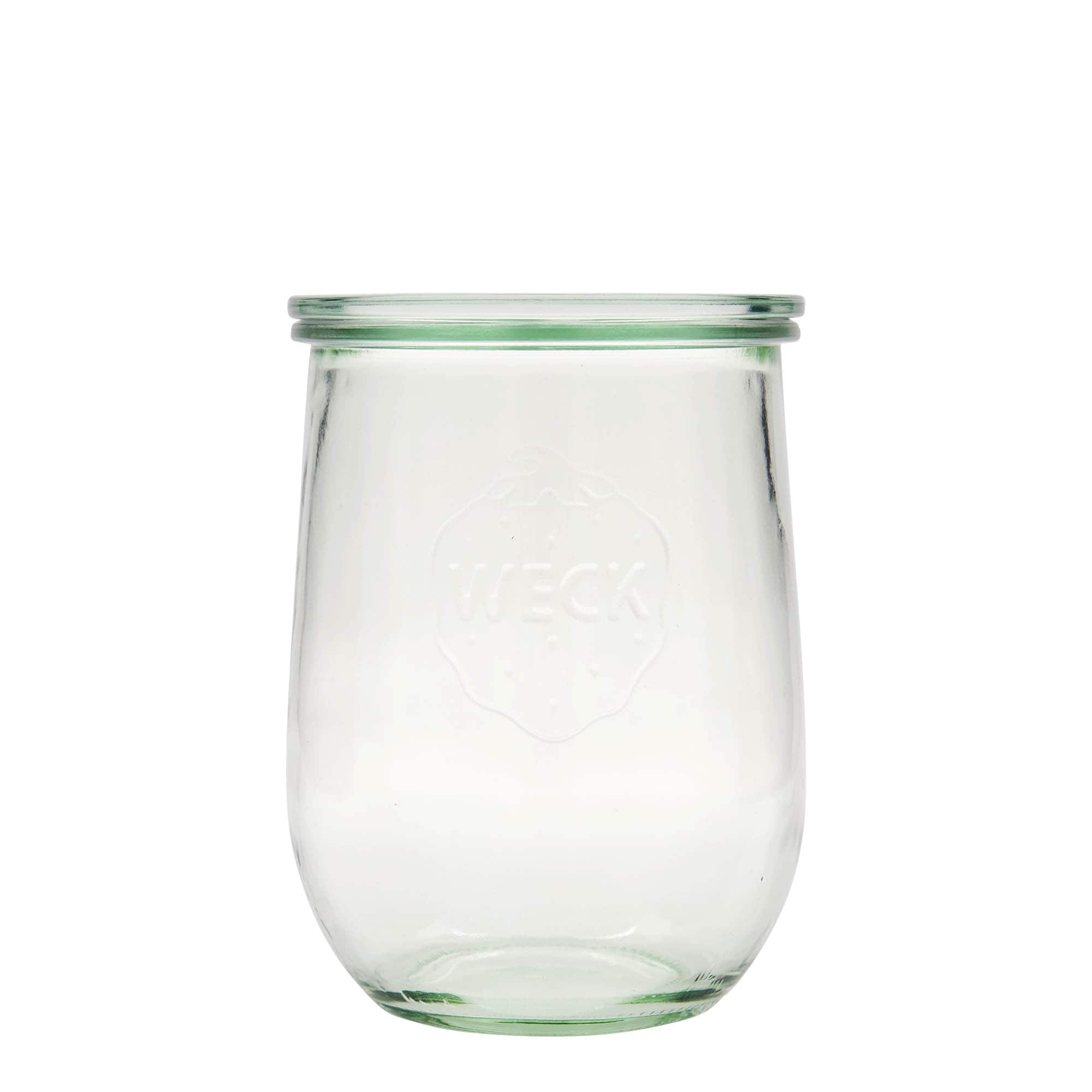 1050 ml Frasco Tulipa WECK, boca: Borda redonda 1050 ml Frasco Tulipa WECK, boca: Borda redonda