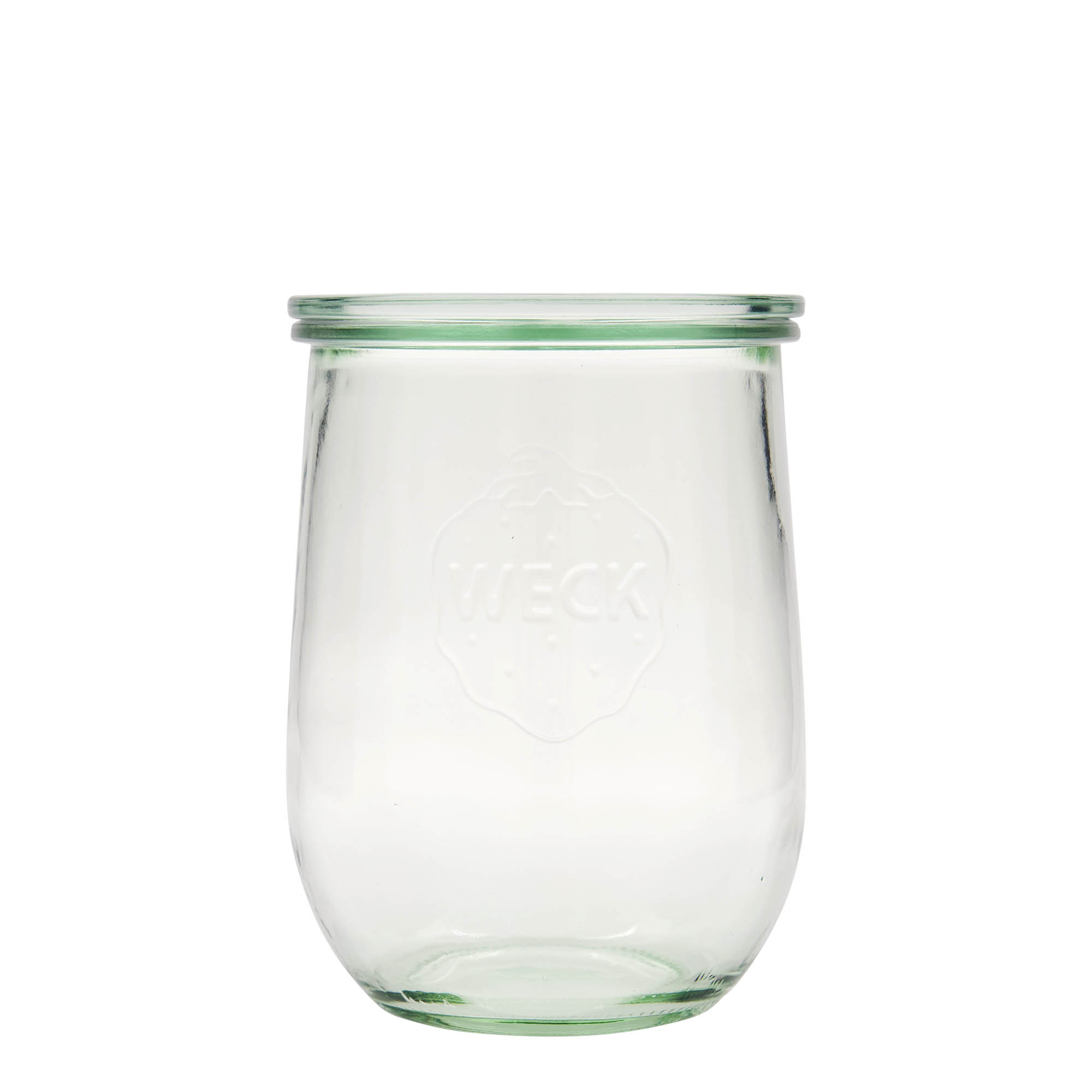 1.050 ml Frasco WECK-Tulipa #, Boca: Borda Redonda 1.050 ml Frasco WECK-Tulipa #, Boca: Borda Redonda