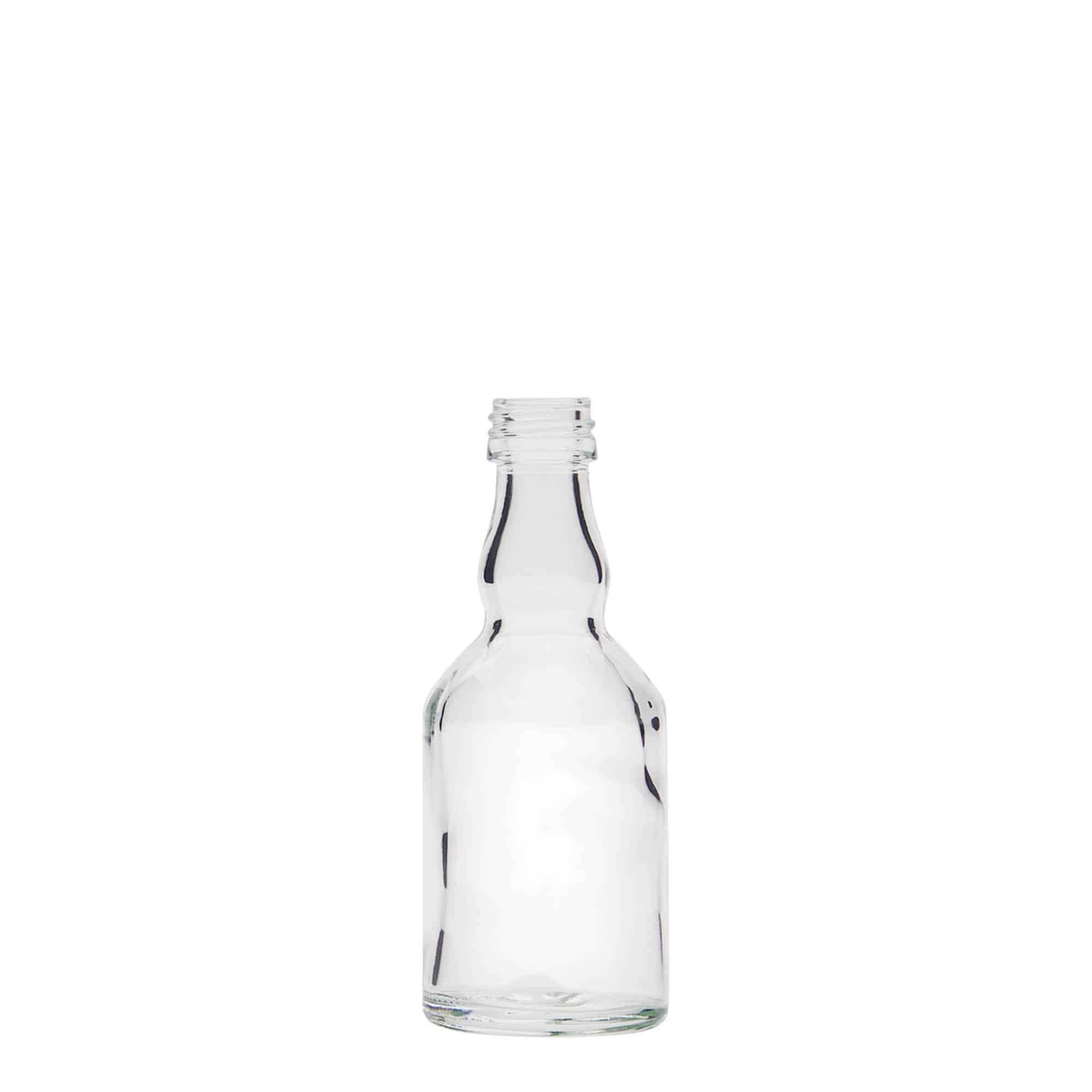 50 ml Garrafa de vidro 'Georgio', boca: PP 18 50 ml Garrafa de vidro 'Georgio', boca: PP 18