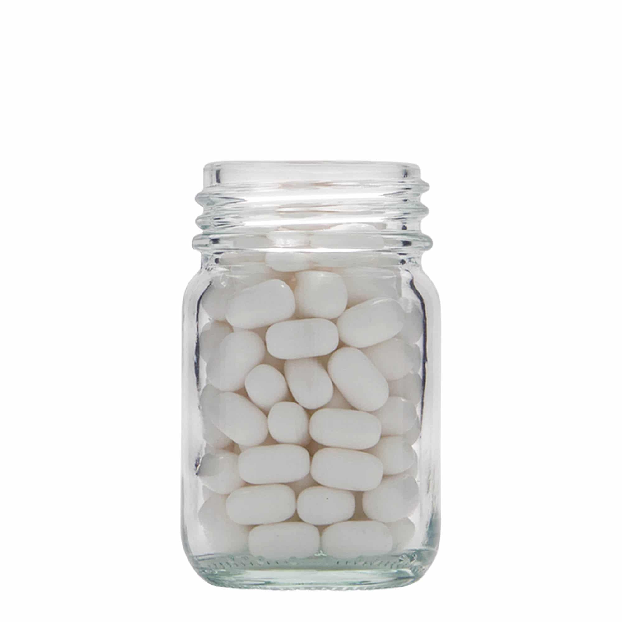 Frasco de boca larga de 50 ml, boca: DIN 40