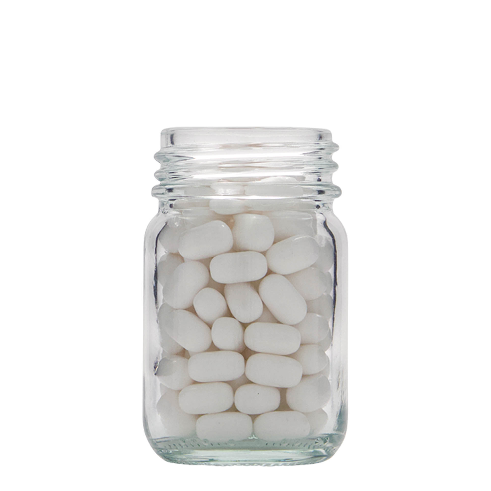 Frasco de boca larga de 50 ml, boca: DIN 40