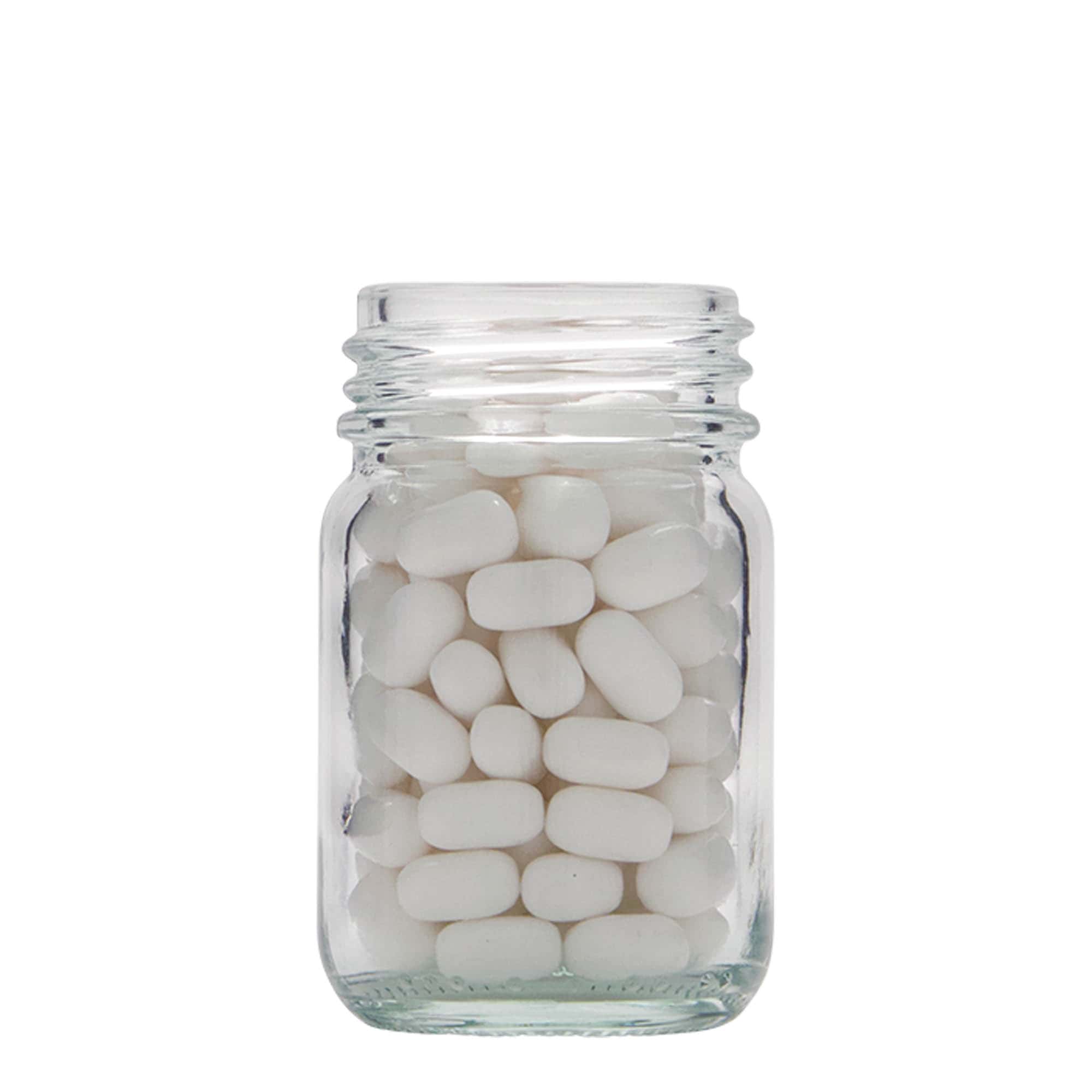 Frasco de boca larga de 50 ml, boca: DIN 40