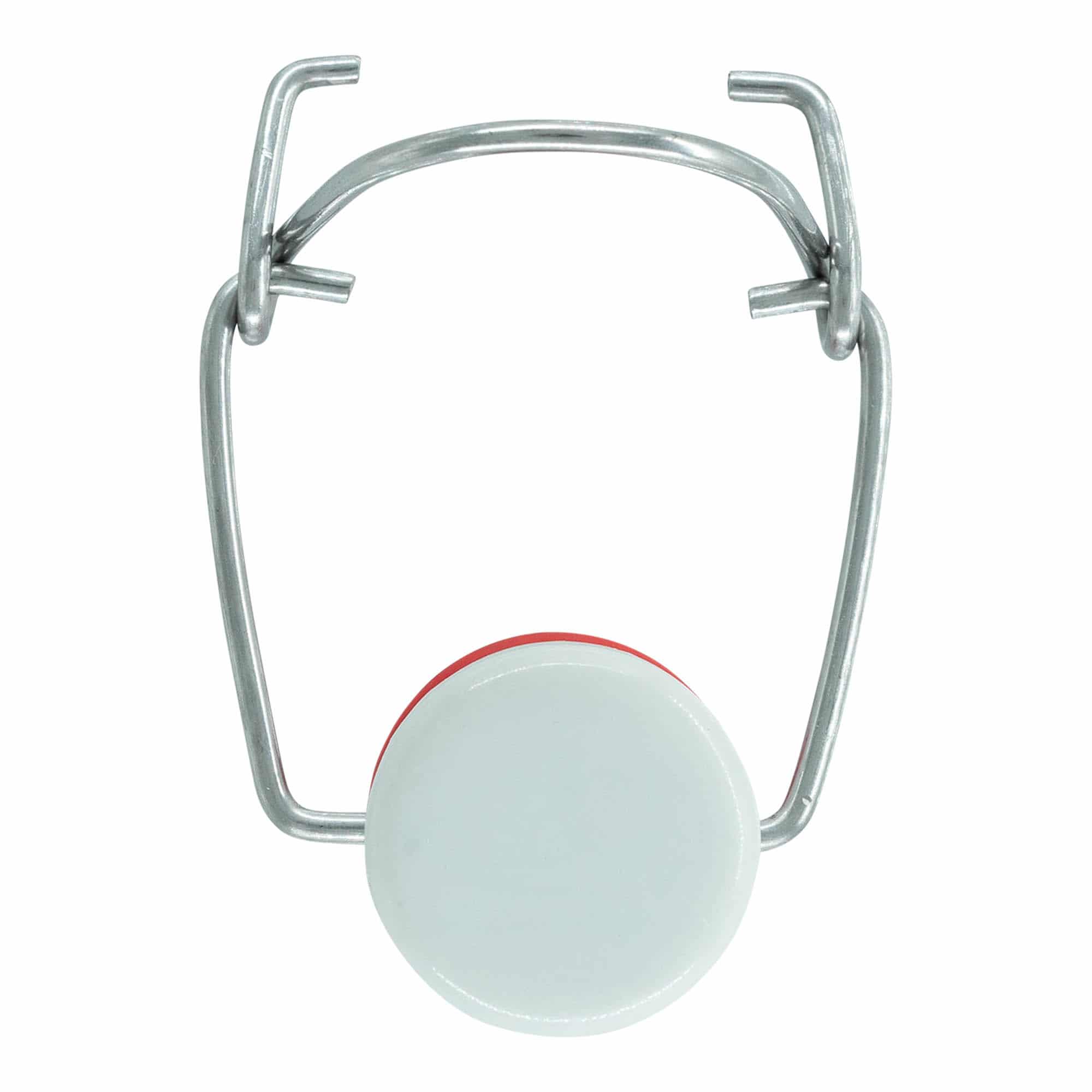 Tampa mecânica especial, plástico, vermelho-branco