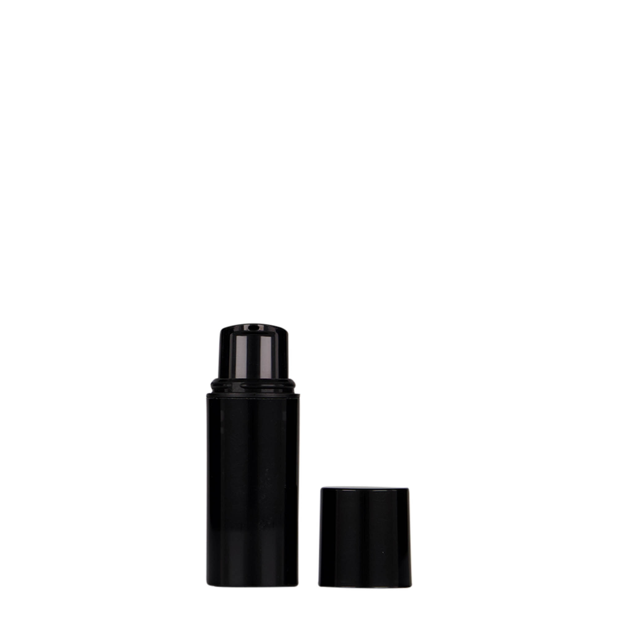 Doseador Airless 5 ml 'Nano', plástico PP, preto Doseador Airless 5 ml 'Nano', plástico PP, preto