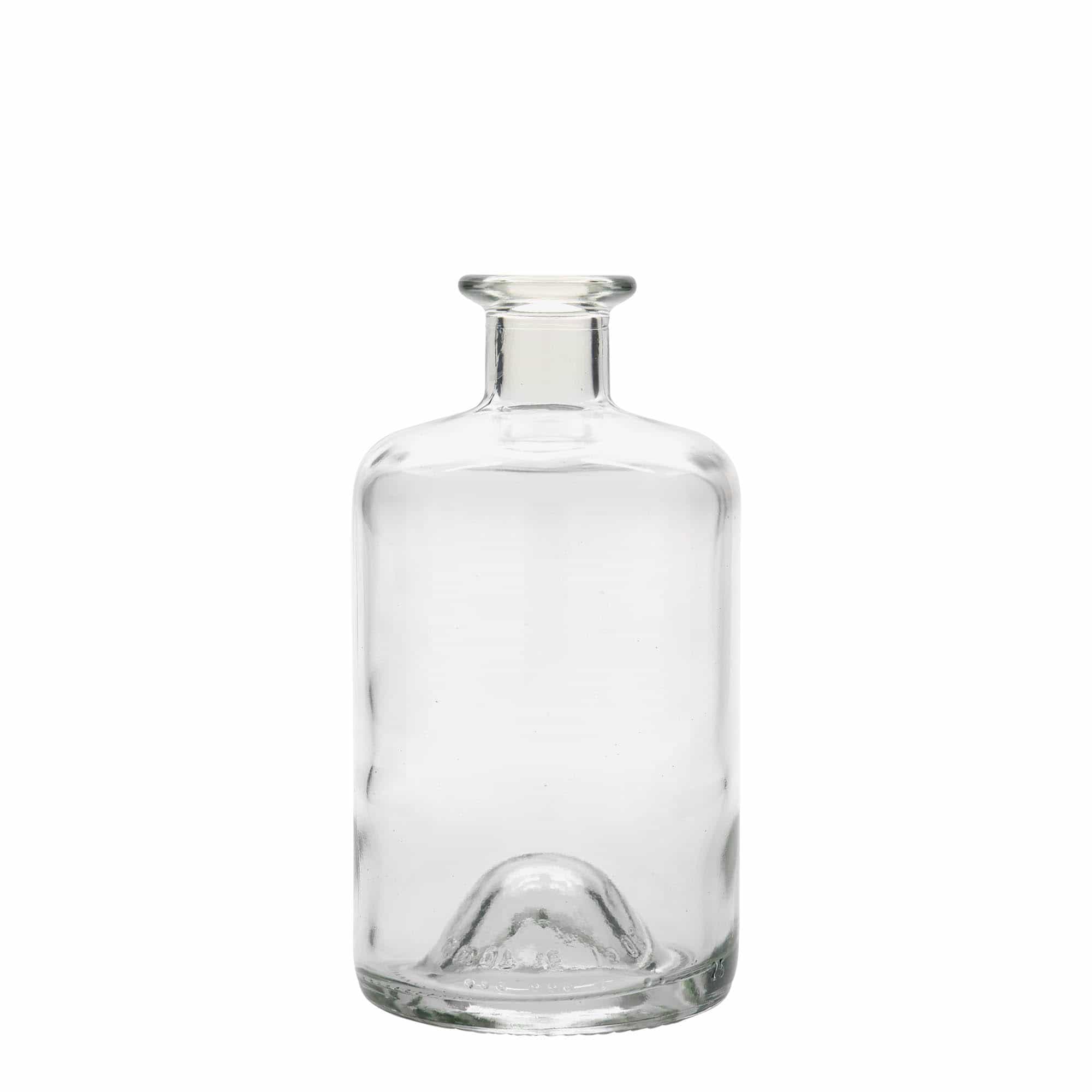 500 ml Garrafa de vidro farmacêutica, boca: Cortiça 500 ml Garrafa de vidro farmacêutica, boca: Cortiça