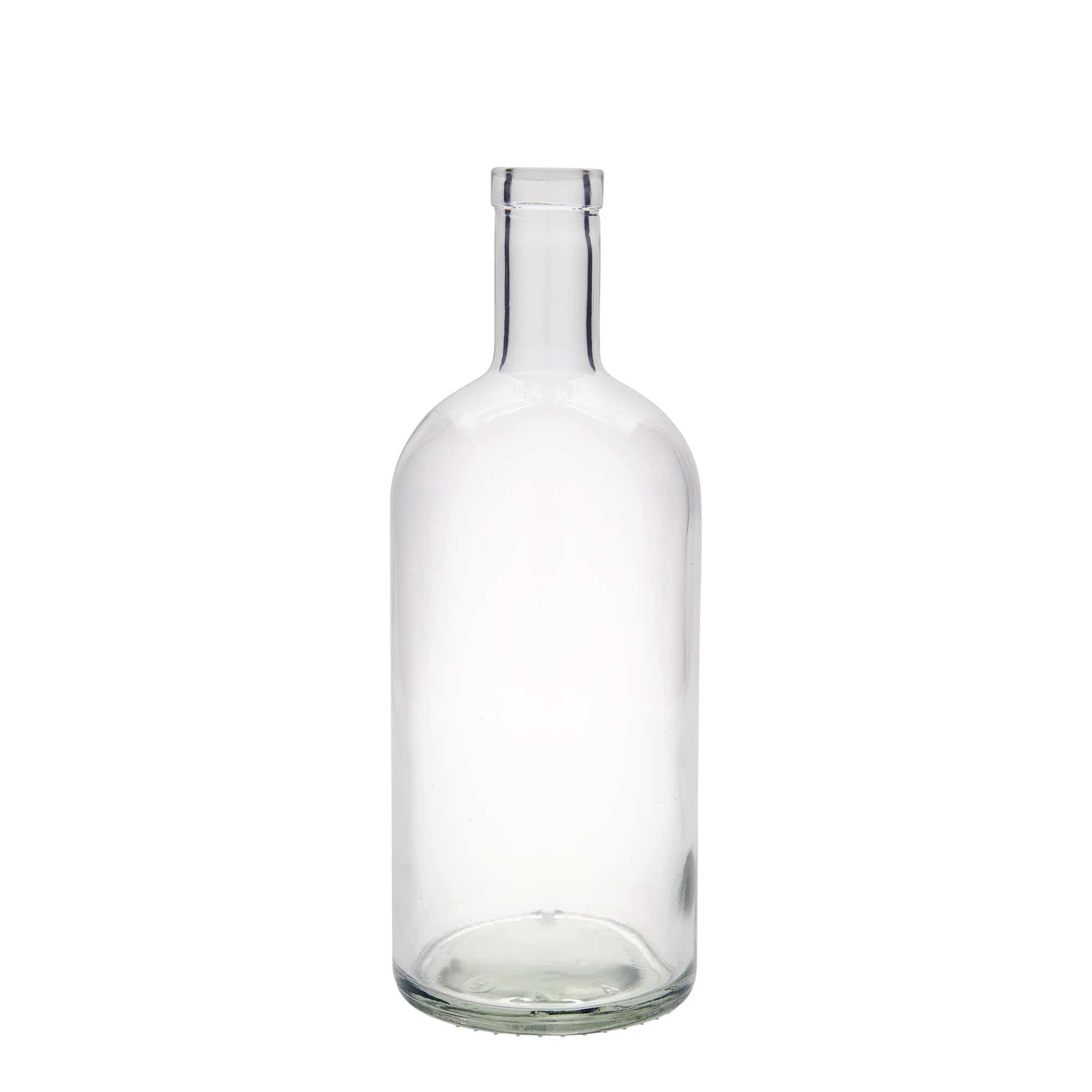 1000 ml Garrafa de vidro 'Gerardino', boca: Cortiça 1000 ml Garrafa de vidro 'Gerardino', boca: Cortiça